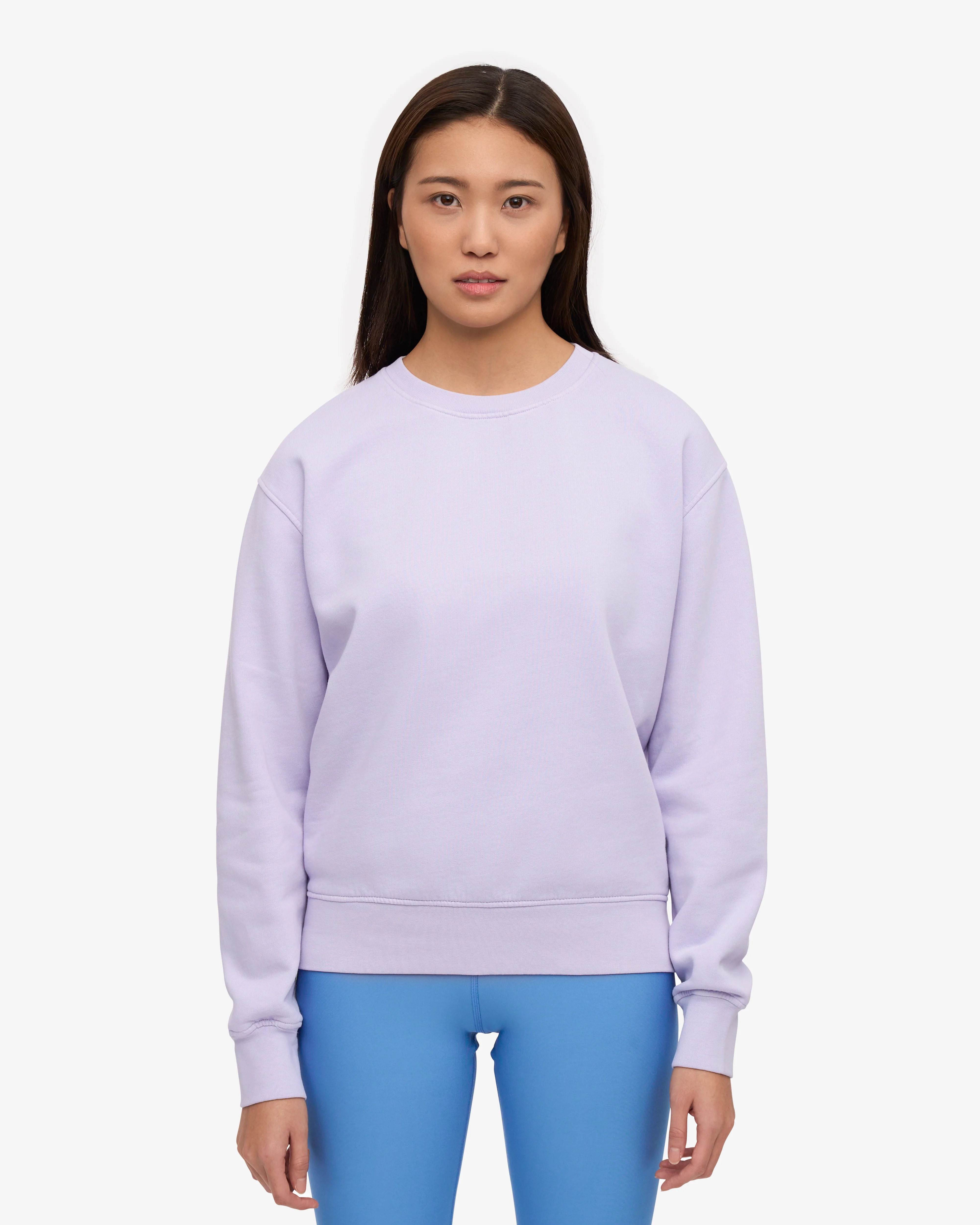 Women Classic Organic Crew - Soft Lavender