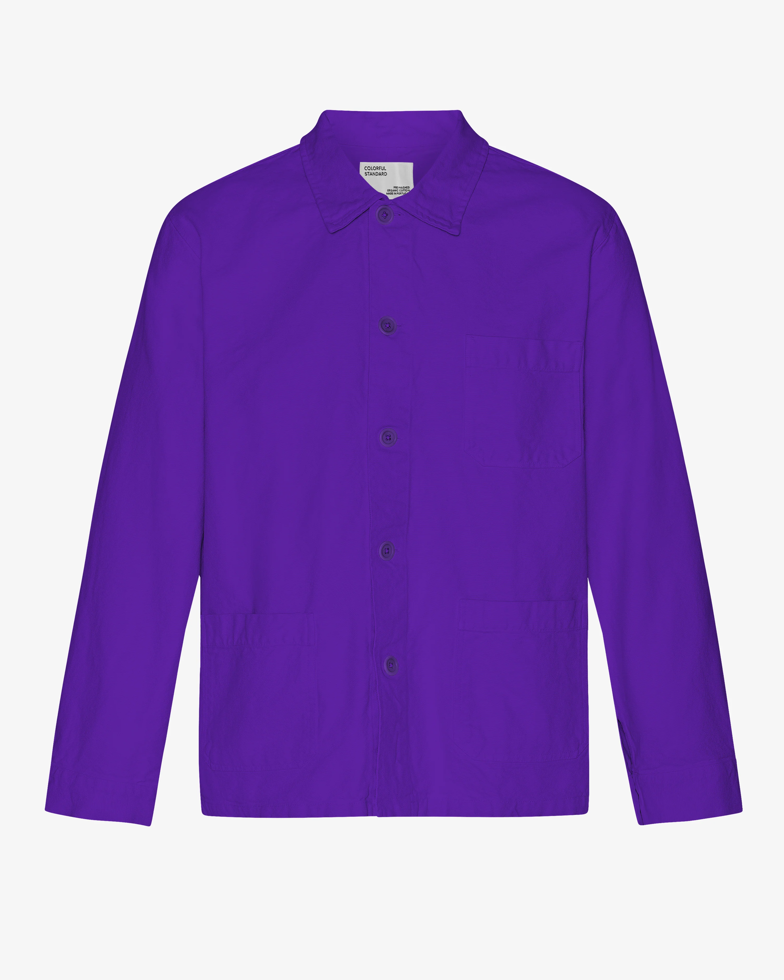 Organic Workwear Jacket - Ultra Violet