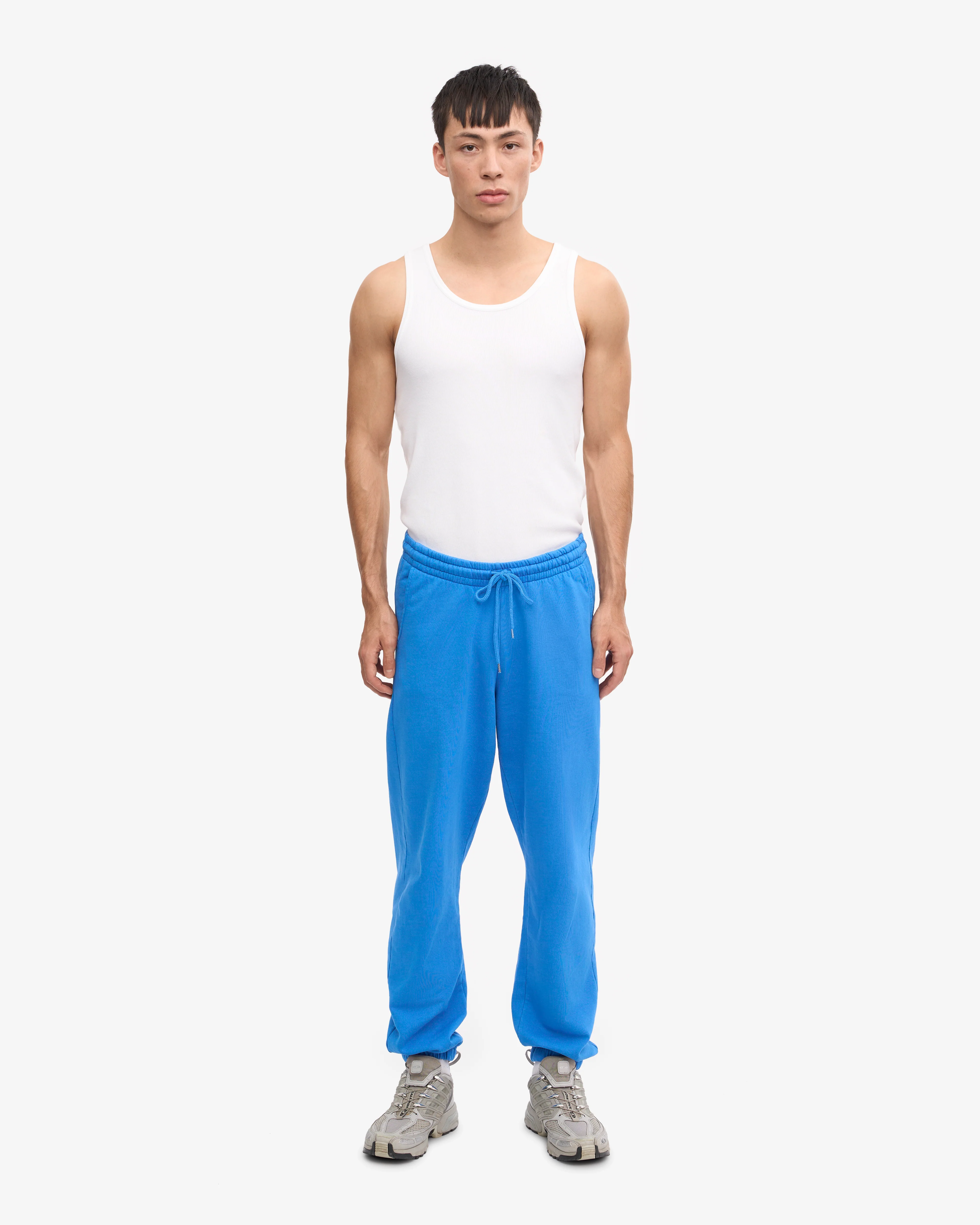 Organic Sweatpants - Pacific Blue