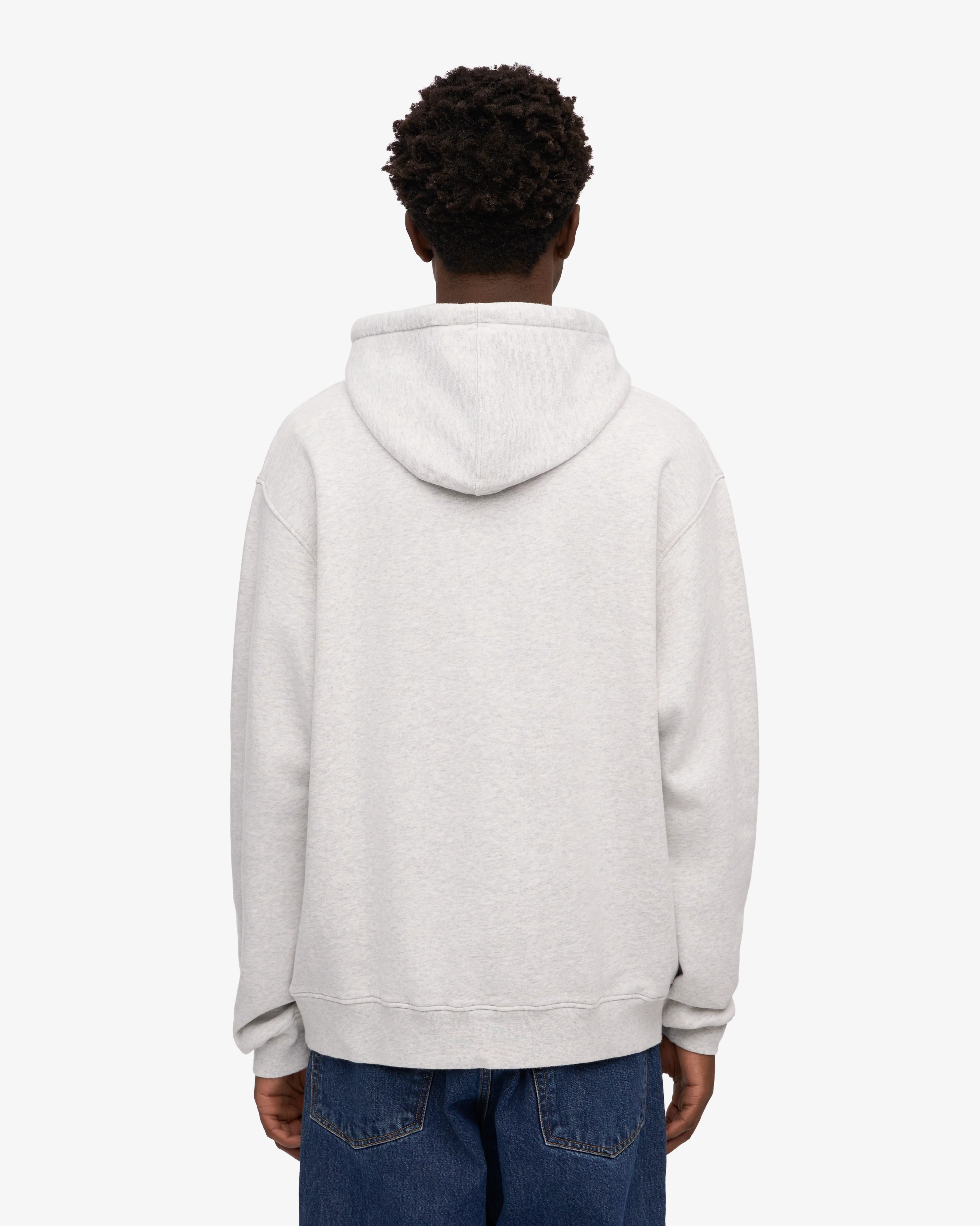 Classic Organic Hood - Snow Melange