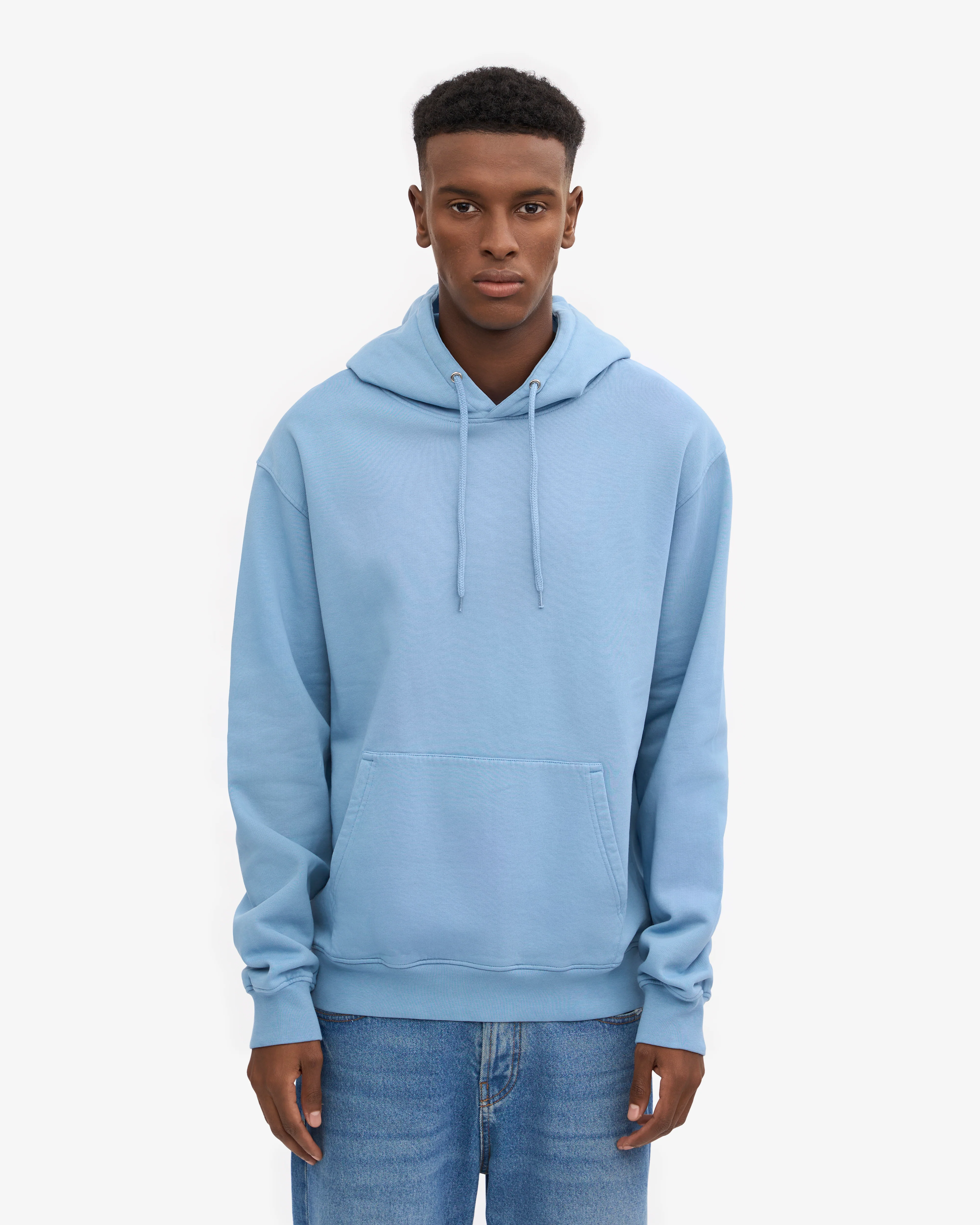Classic Organic Hood - Seaside Blue
