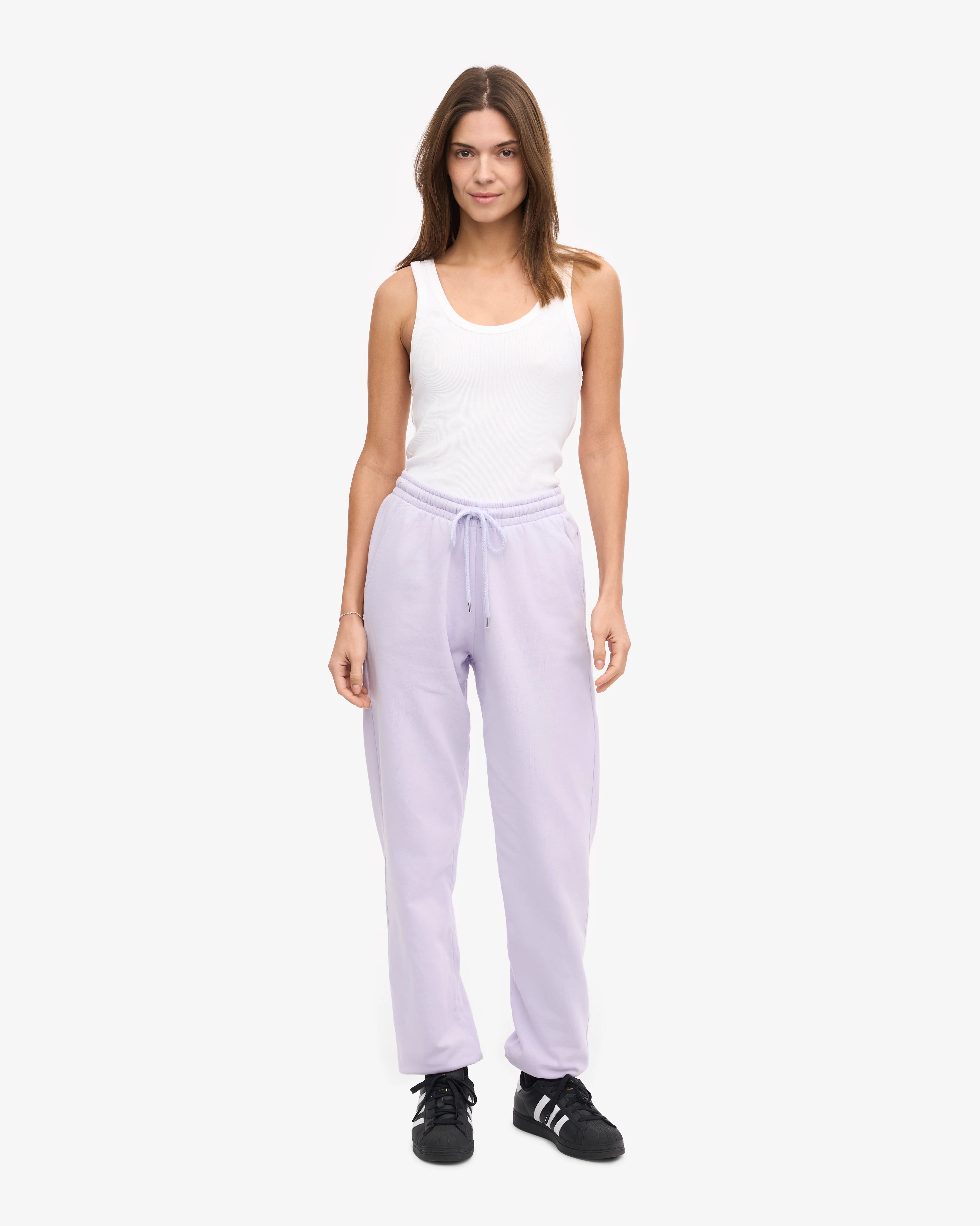 Organic Sweatpants - Soft Lavender