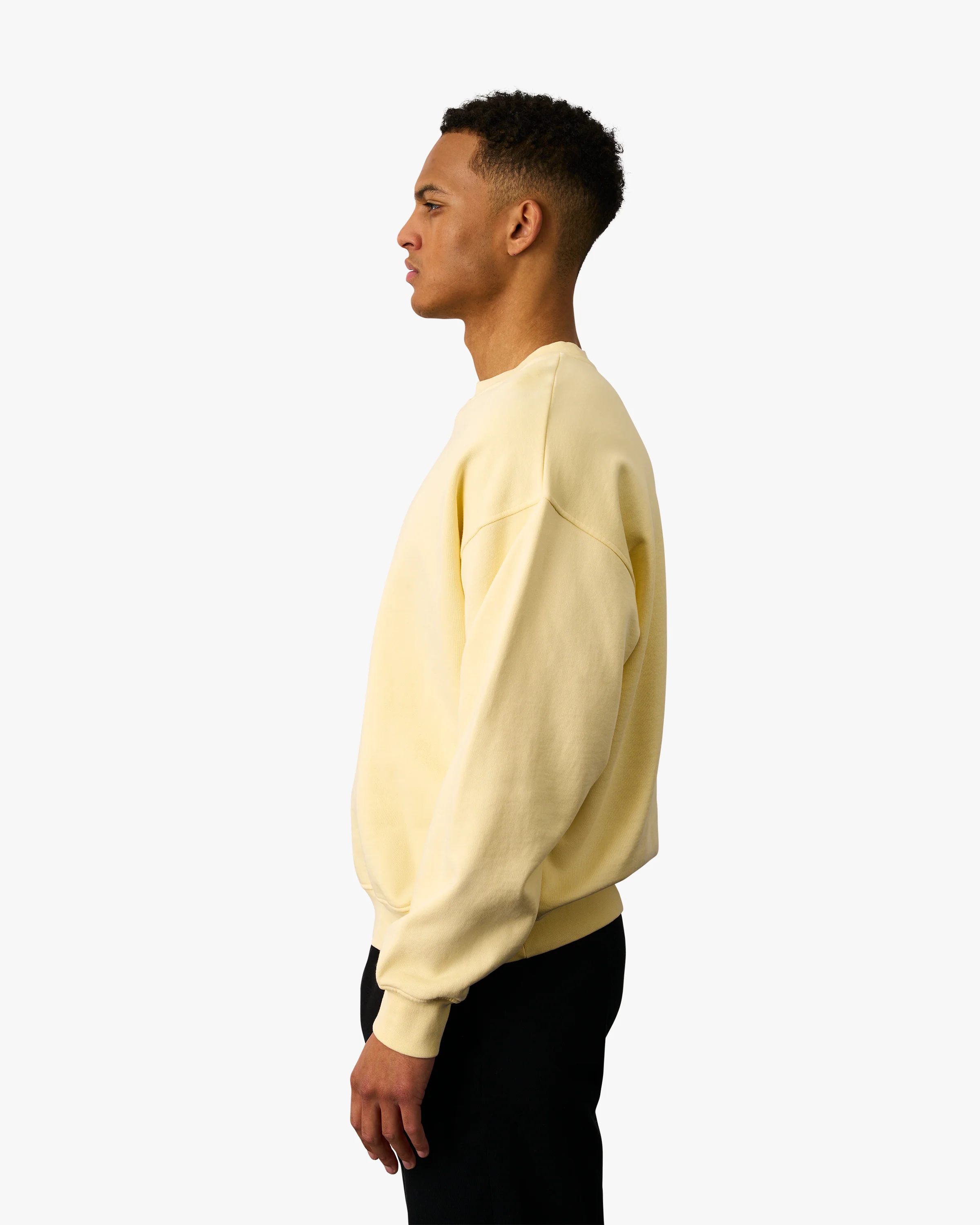 Organic Oversized Crew - Cedar Brown