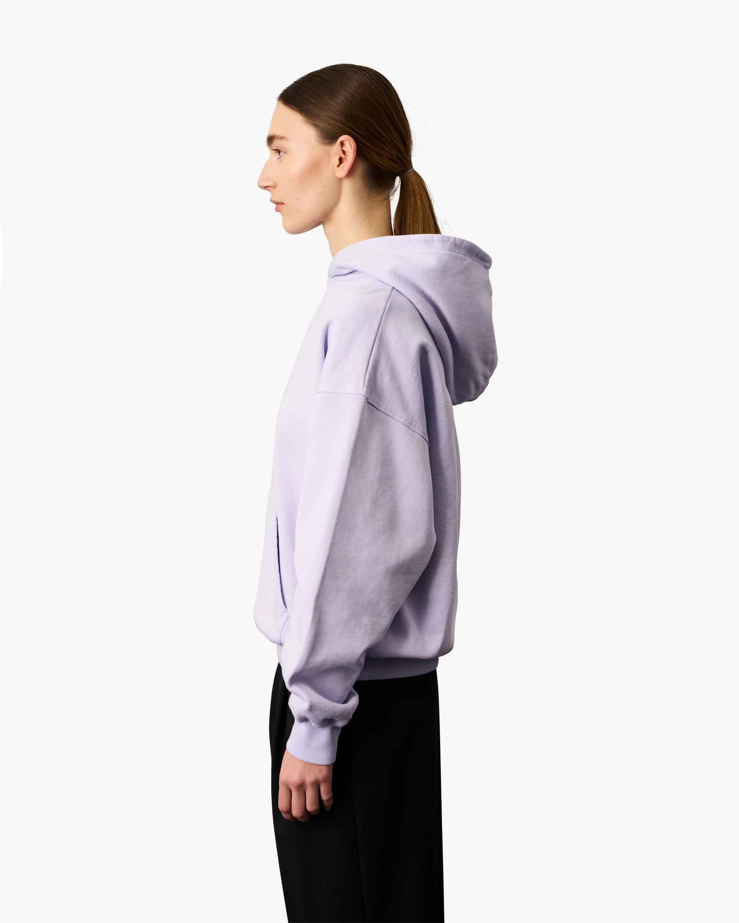 Organic Oversized Hood - Navy Blue