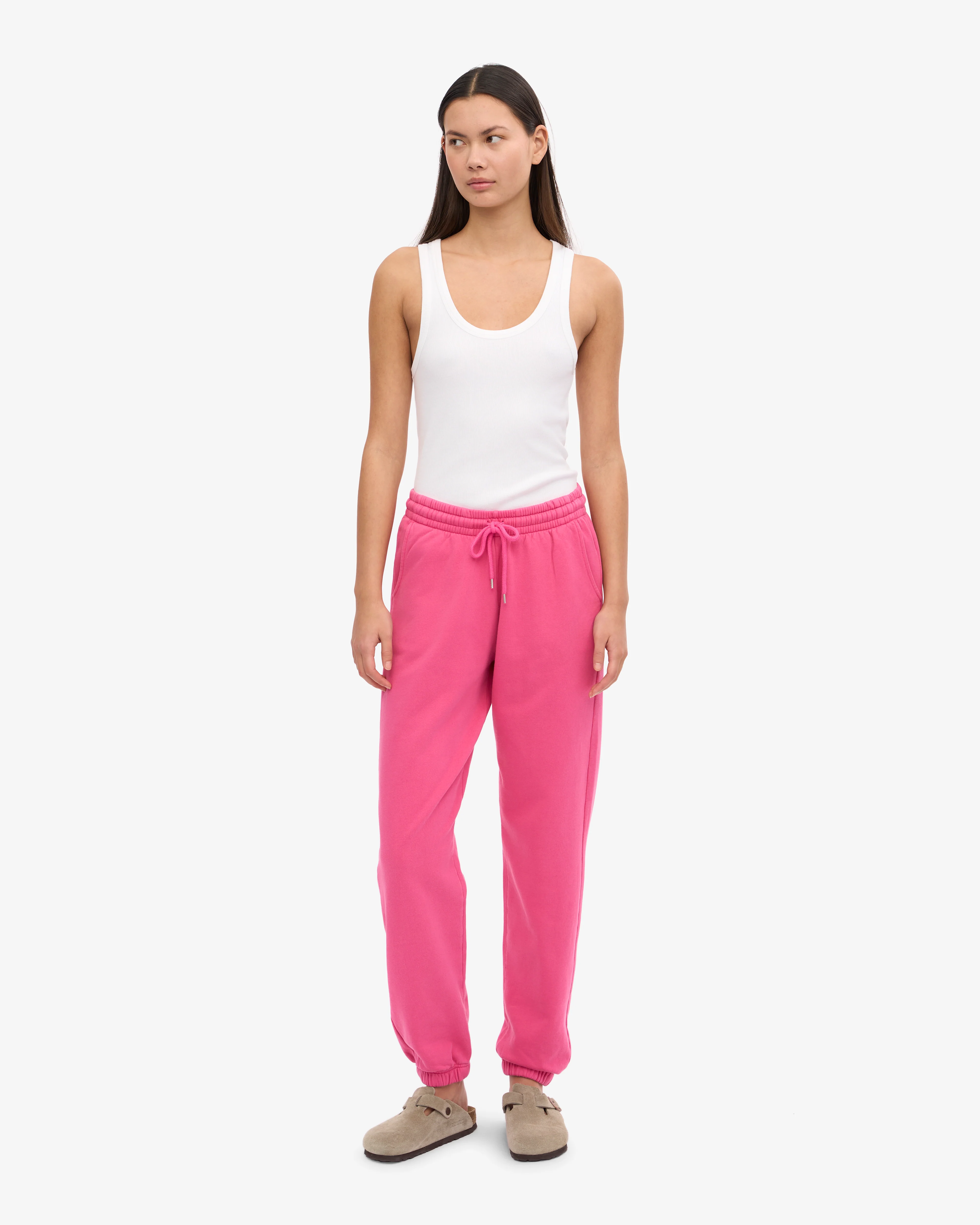 Organic Sweatpants - Bubblegum Pink
