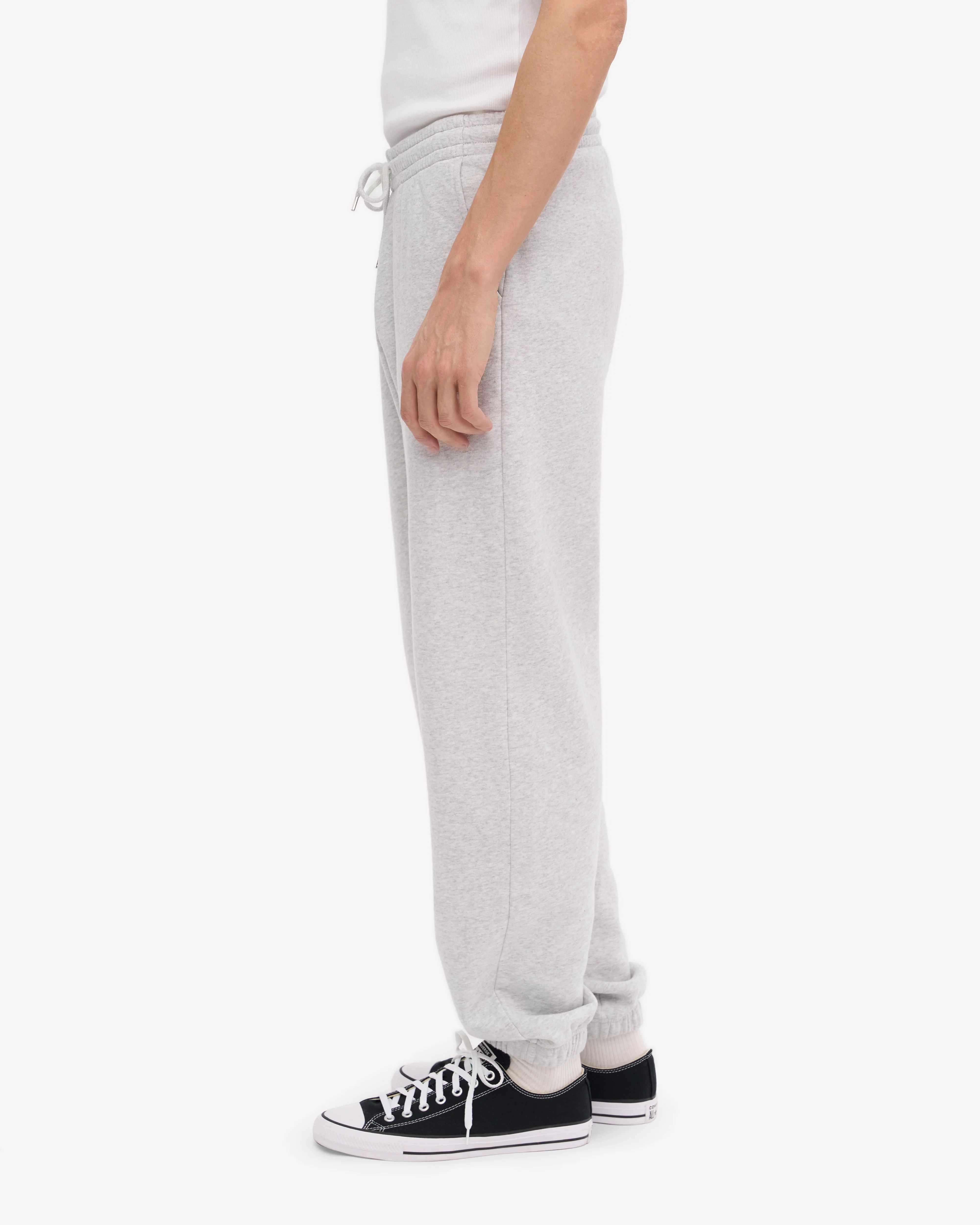 Organic Sweatpants - Snow Melange