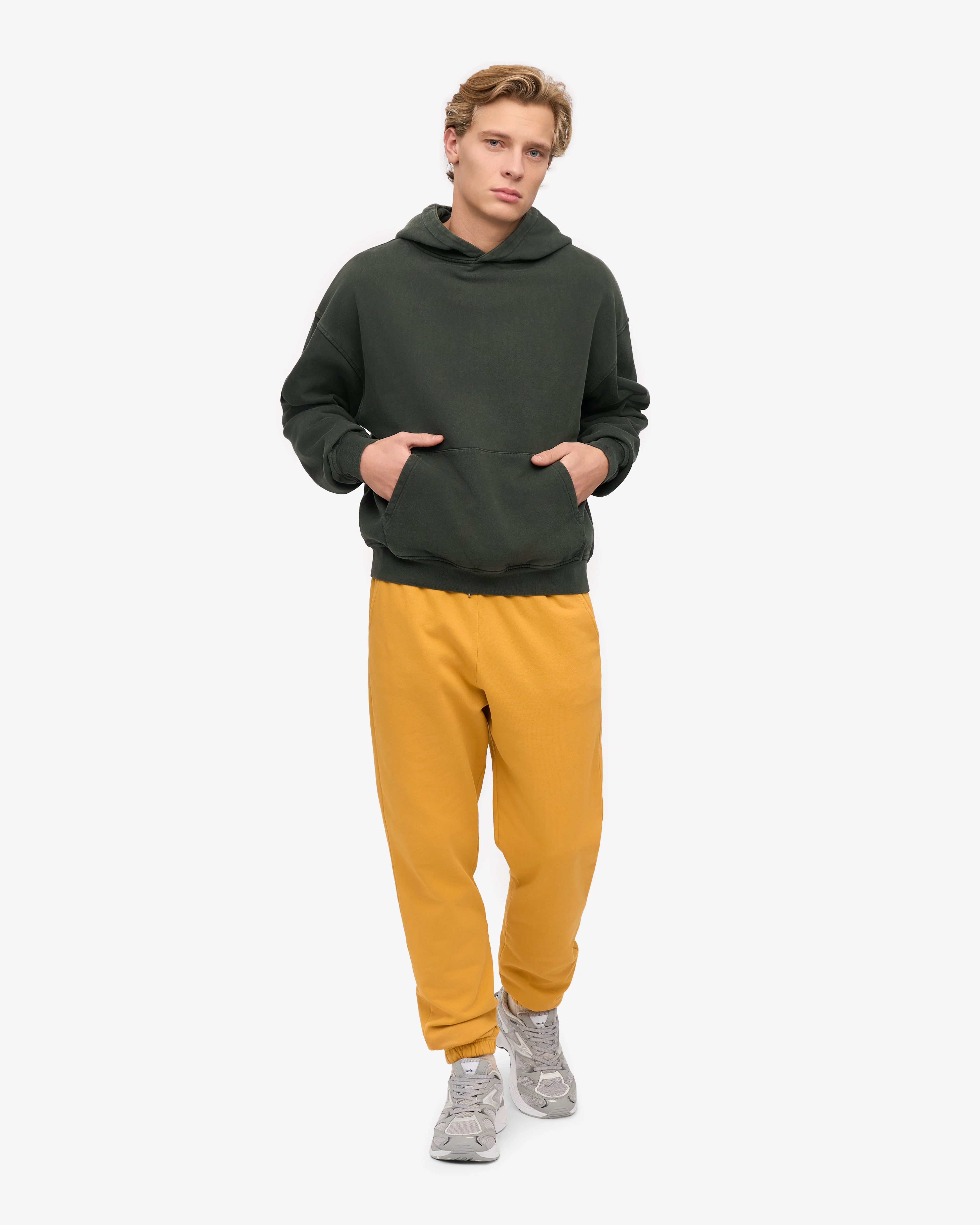 Organic Sweatpants - Burned Yellow