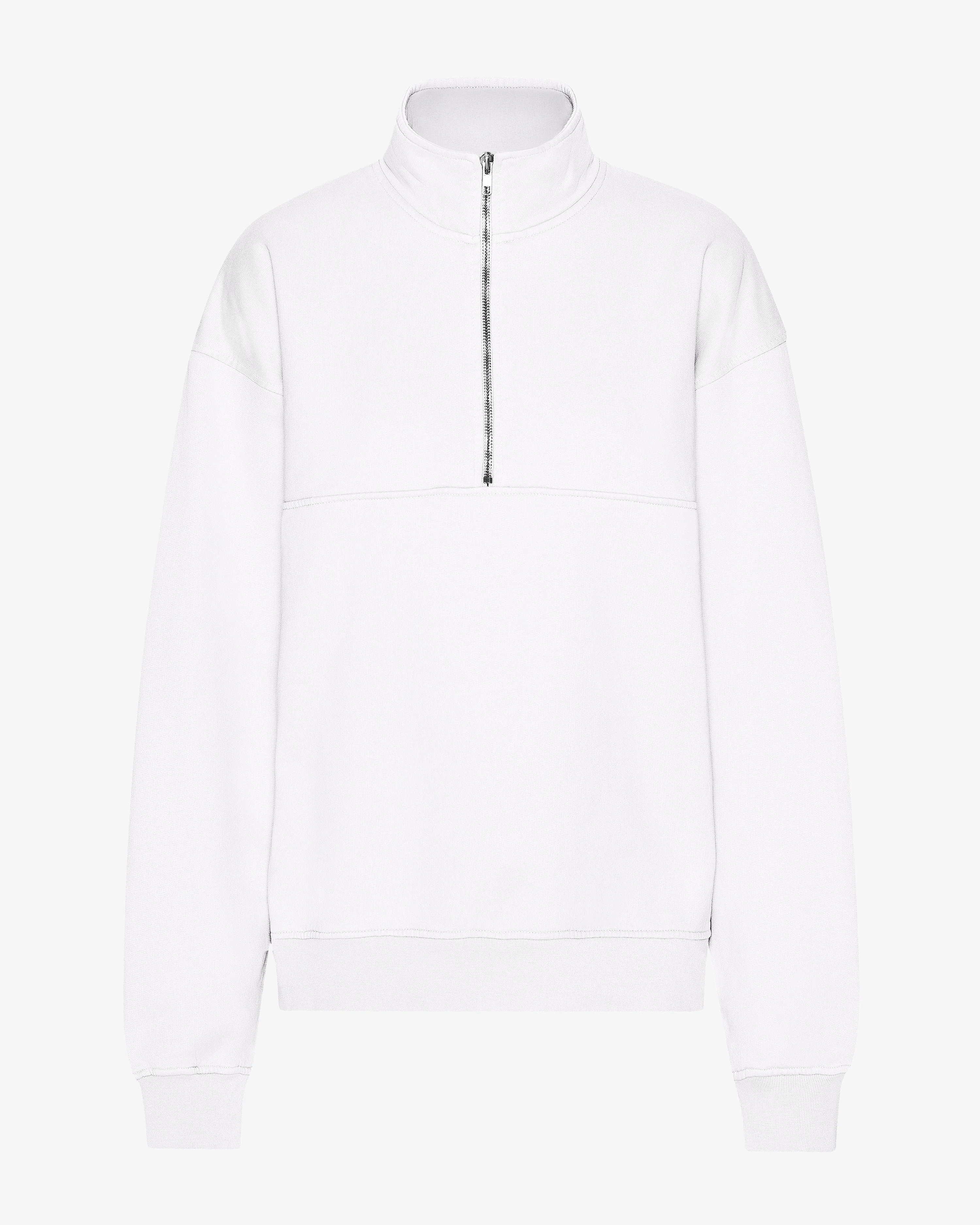 Organic Quarter Zip - Optical White