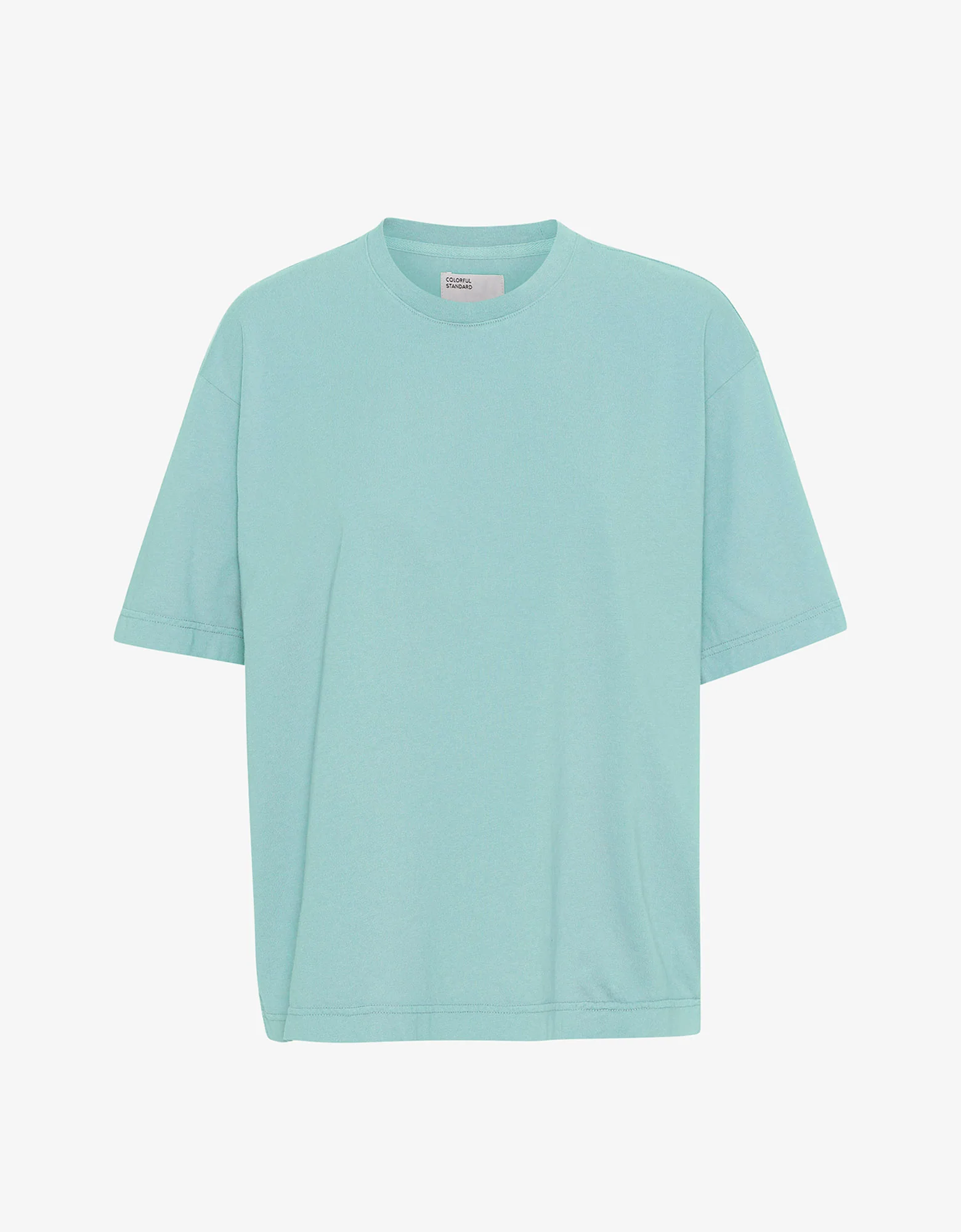 Oversized Organic T-Shirt - Teal Blue
