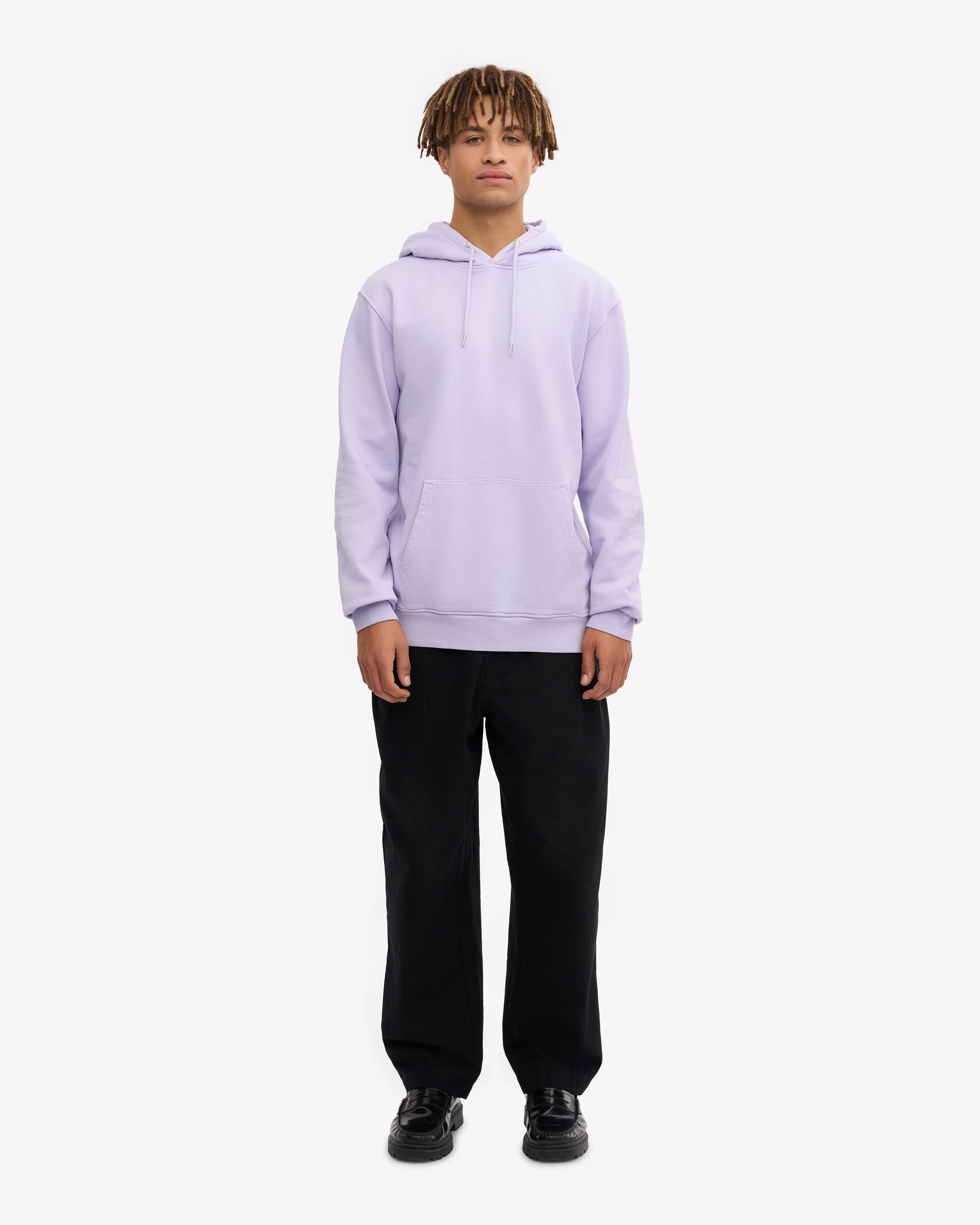 Classic Organic Hood - Soft Lavender