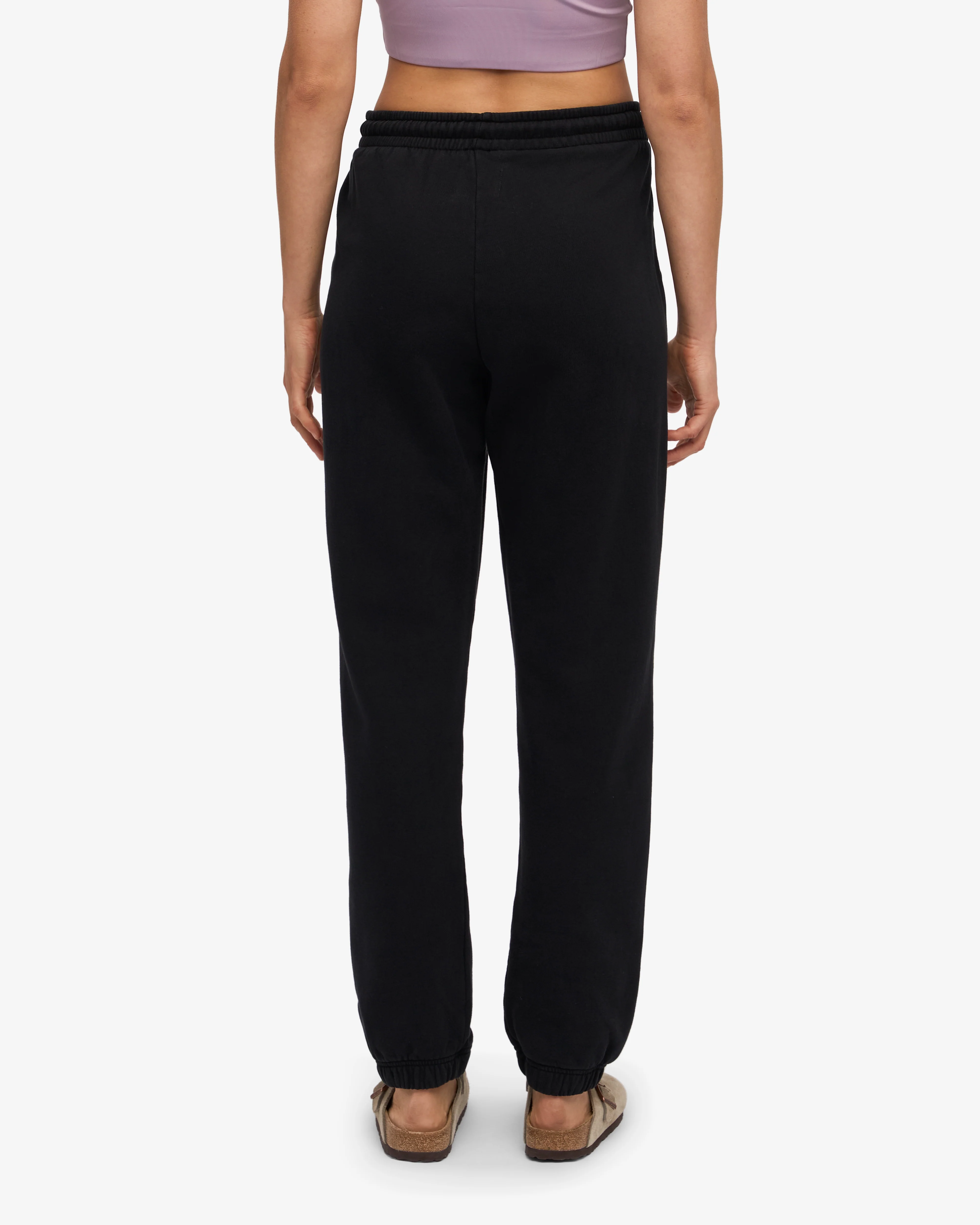 Organic Sweatpants - Deep Black