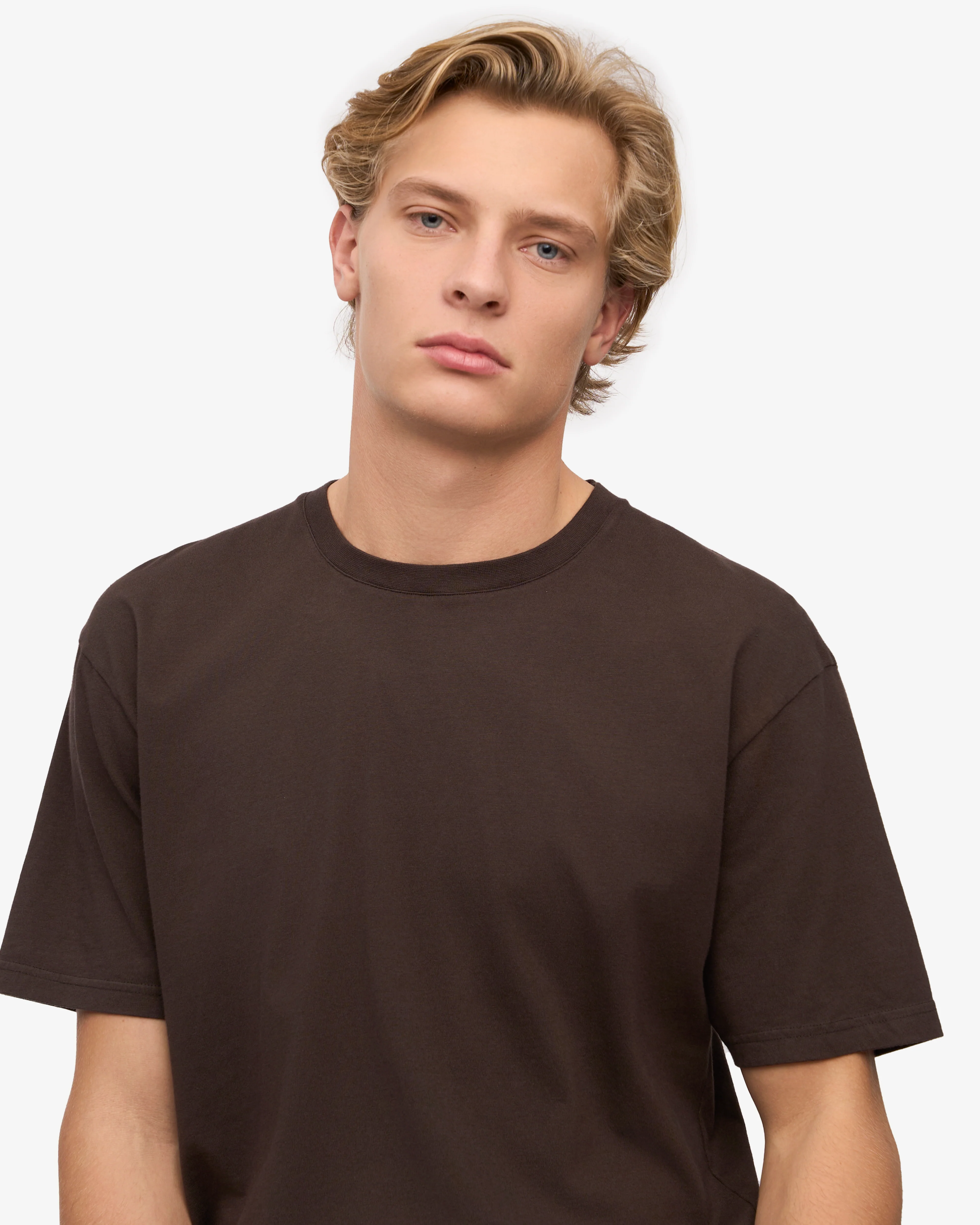 Classic Organic Tee - Coffee Brown