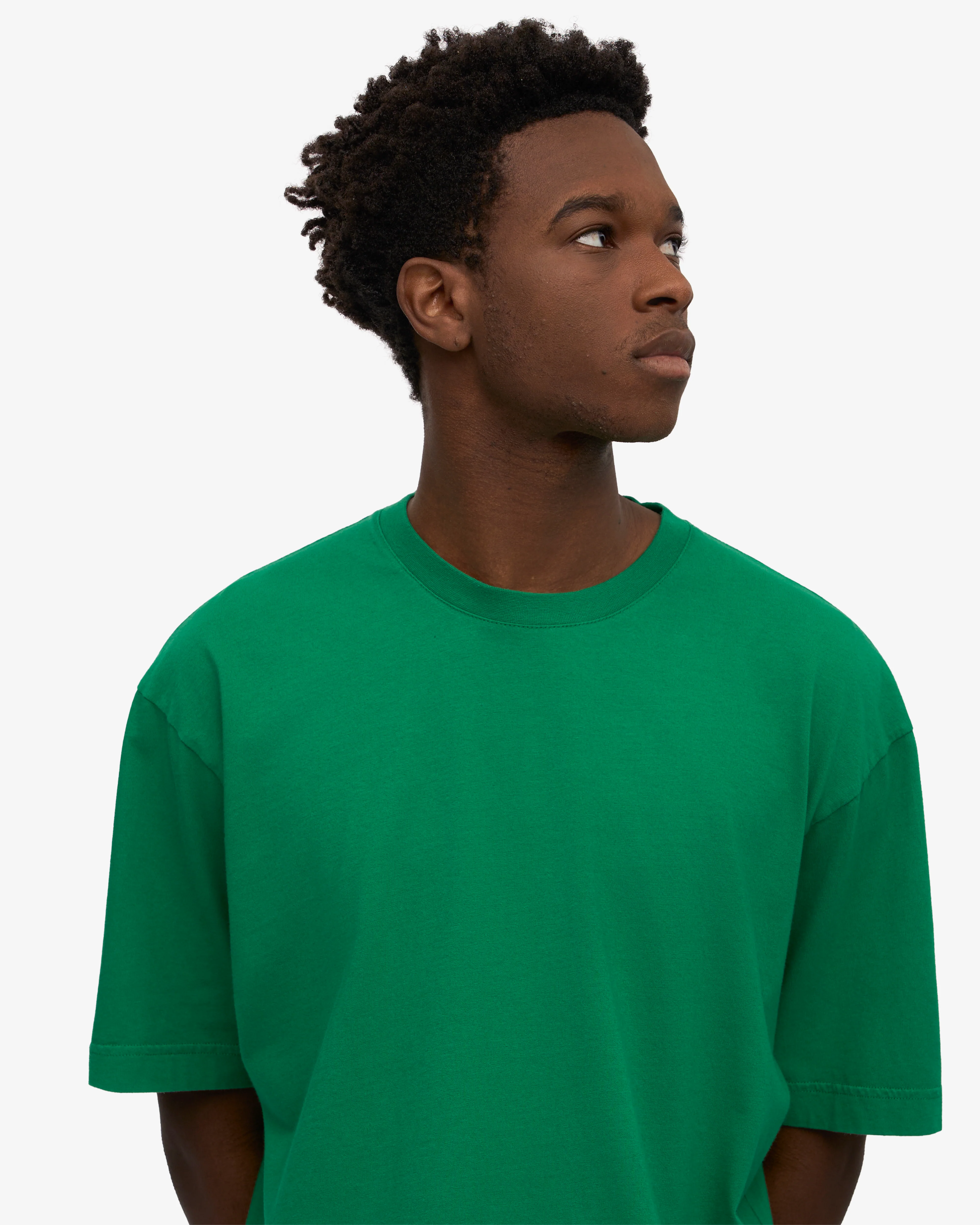 Oversized Organic T-Shirt - Kelly Green
