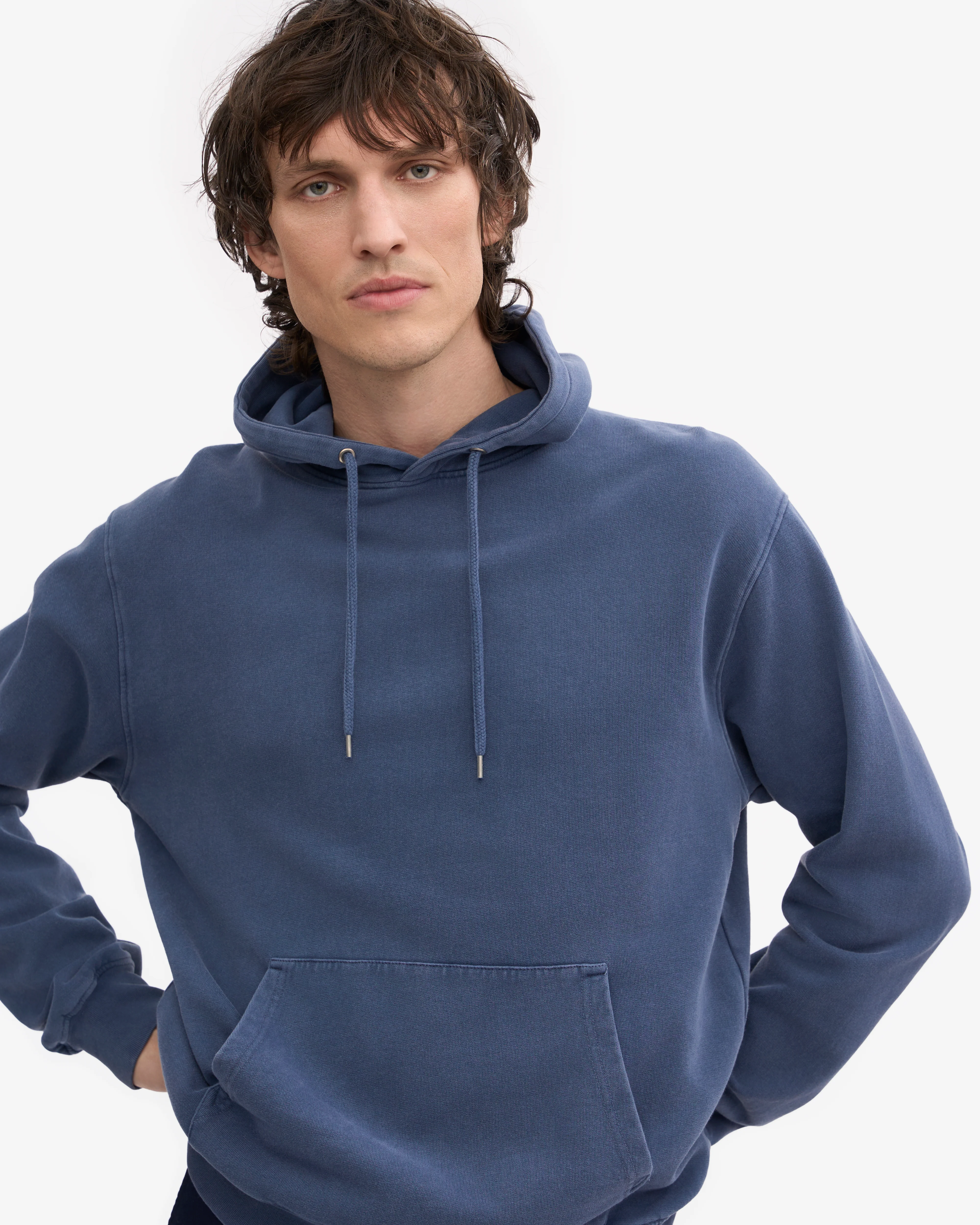 Classic Organic Hood - Neptune Blue