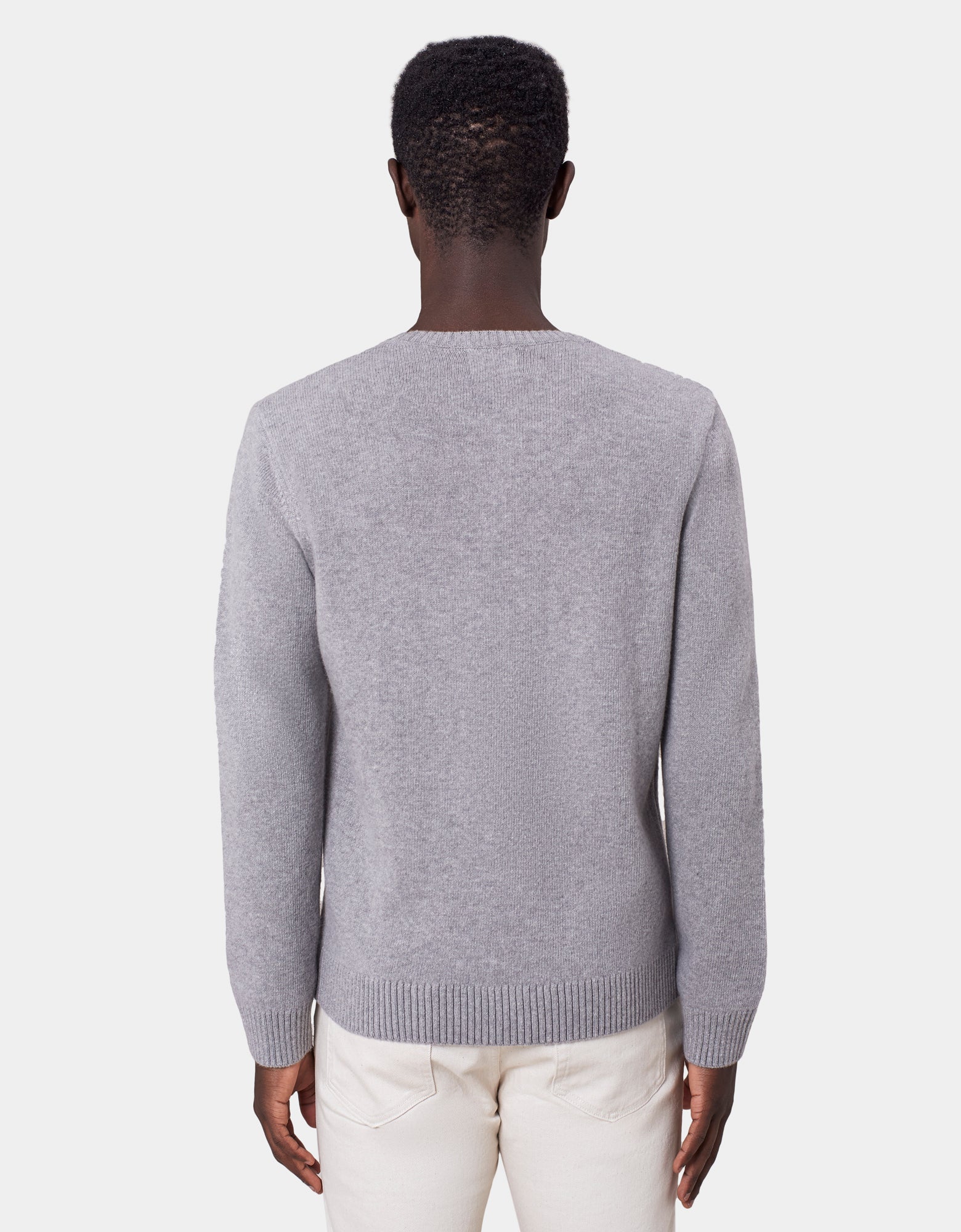 Classic Merino Wool Crew - Burned Yellow