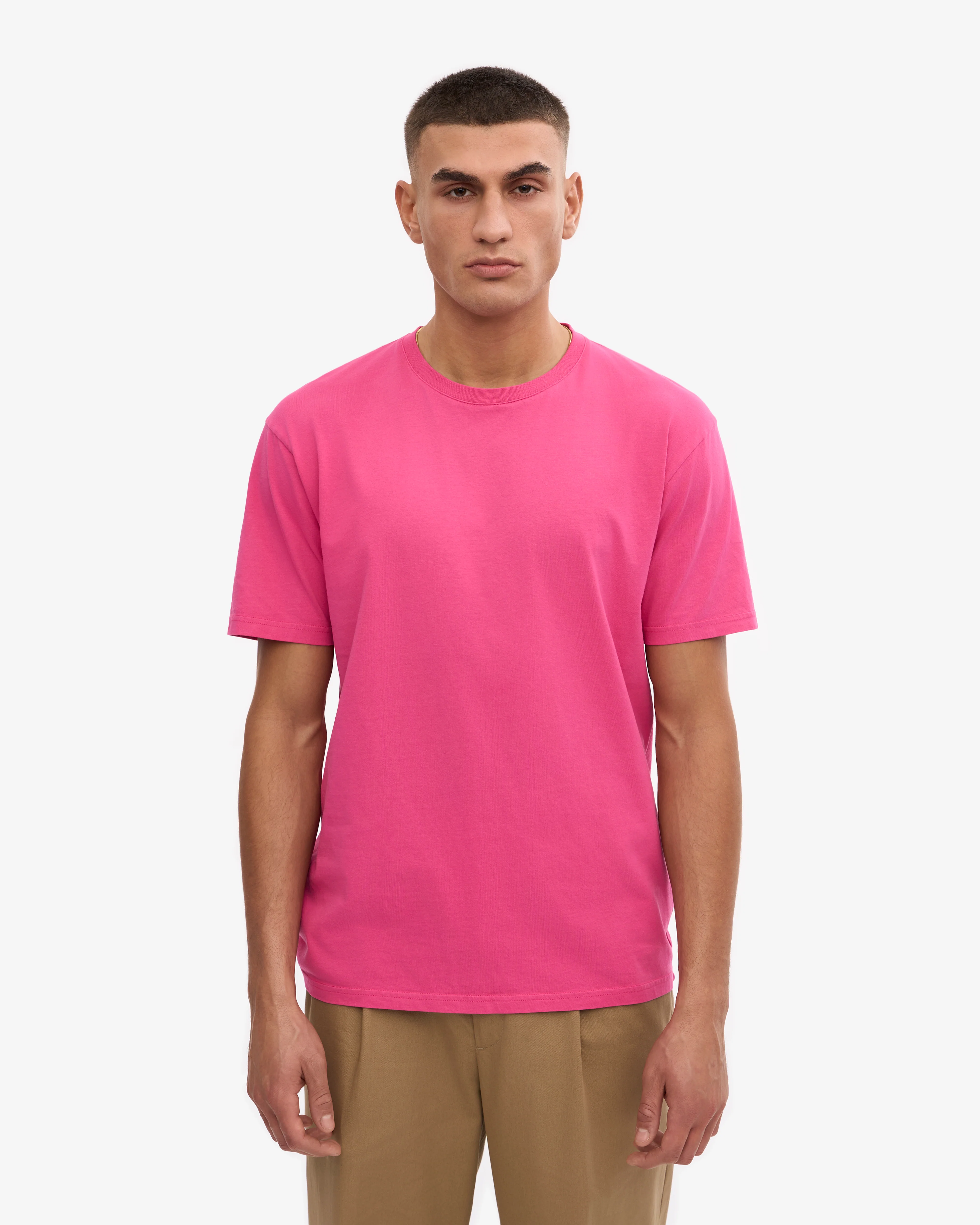 Classic Organic Tee - Bubblegum Pink
