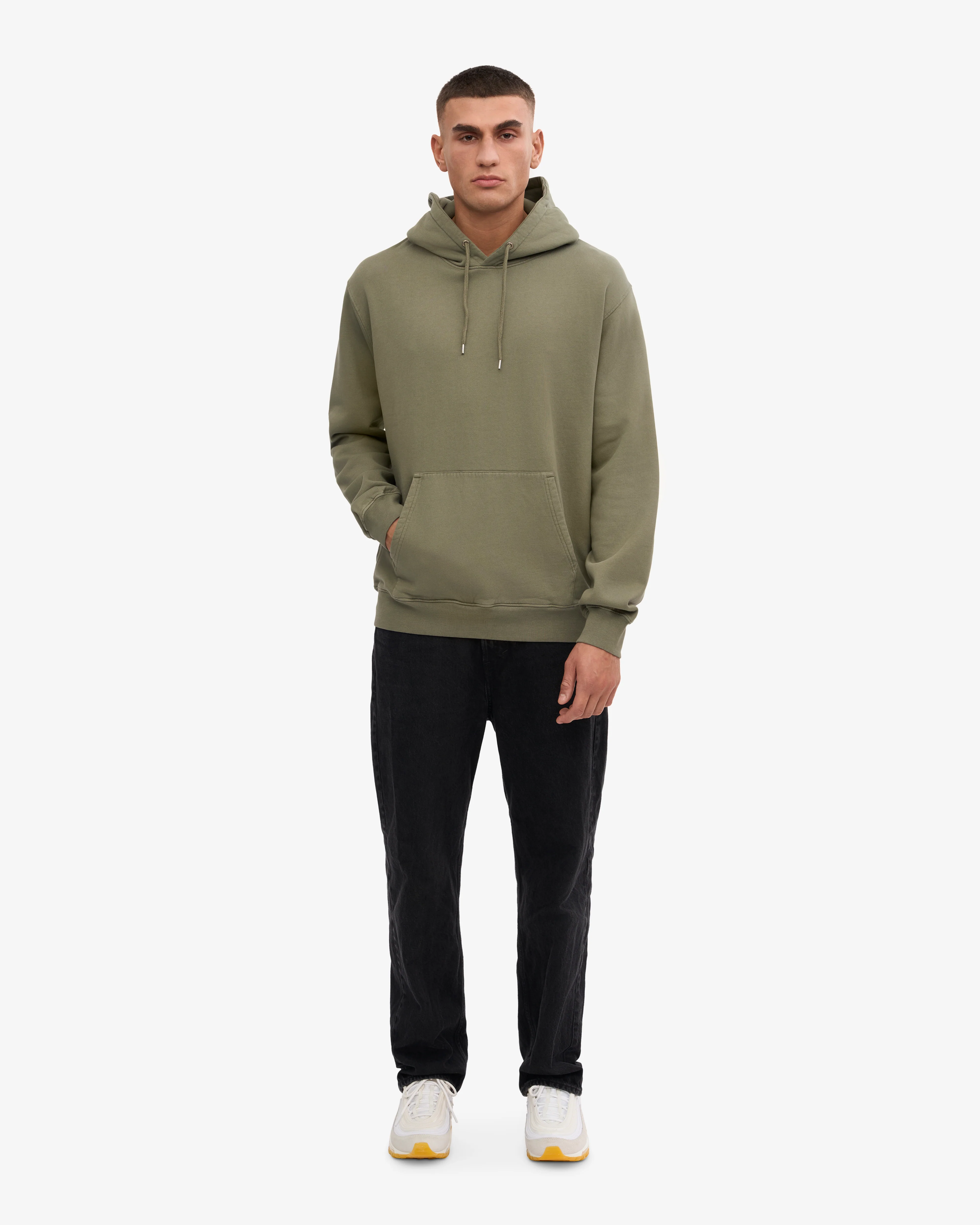 Classic Organic Hood - Dusty Olive