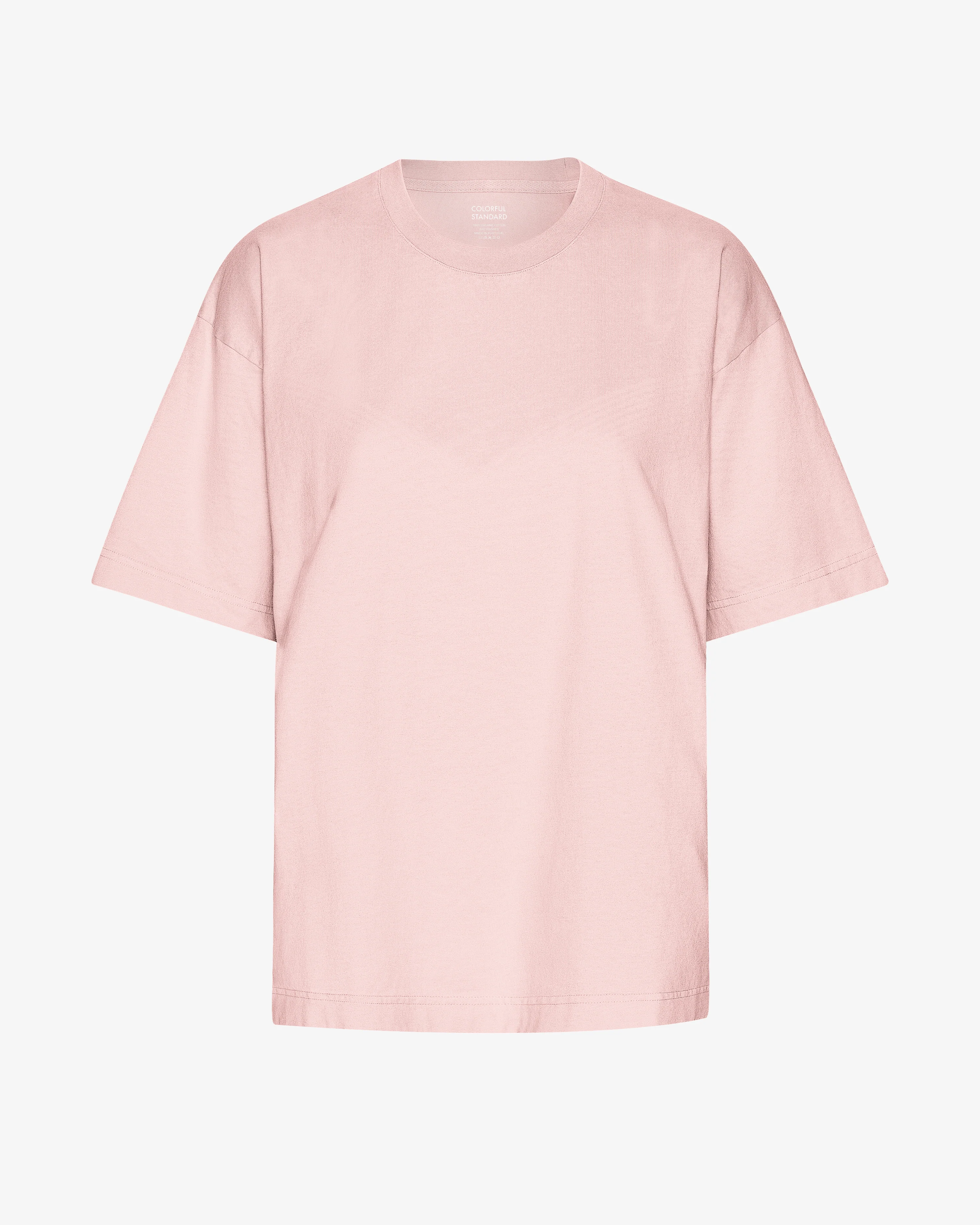Oversized Organic T-Shirt - Faded Pink