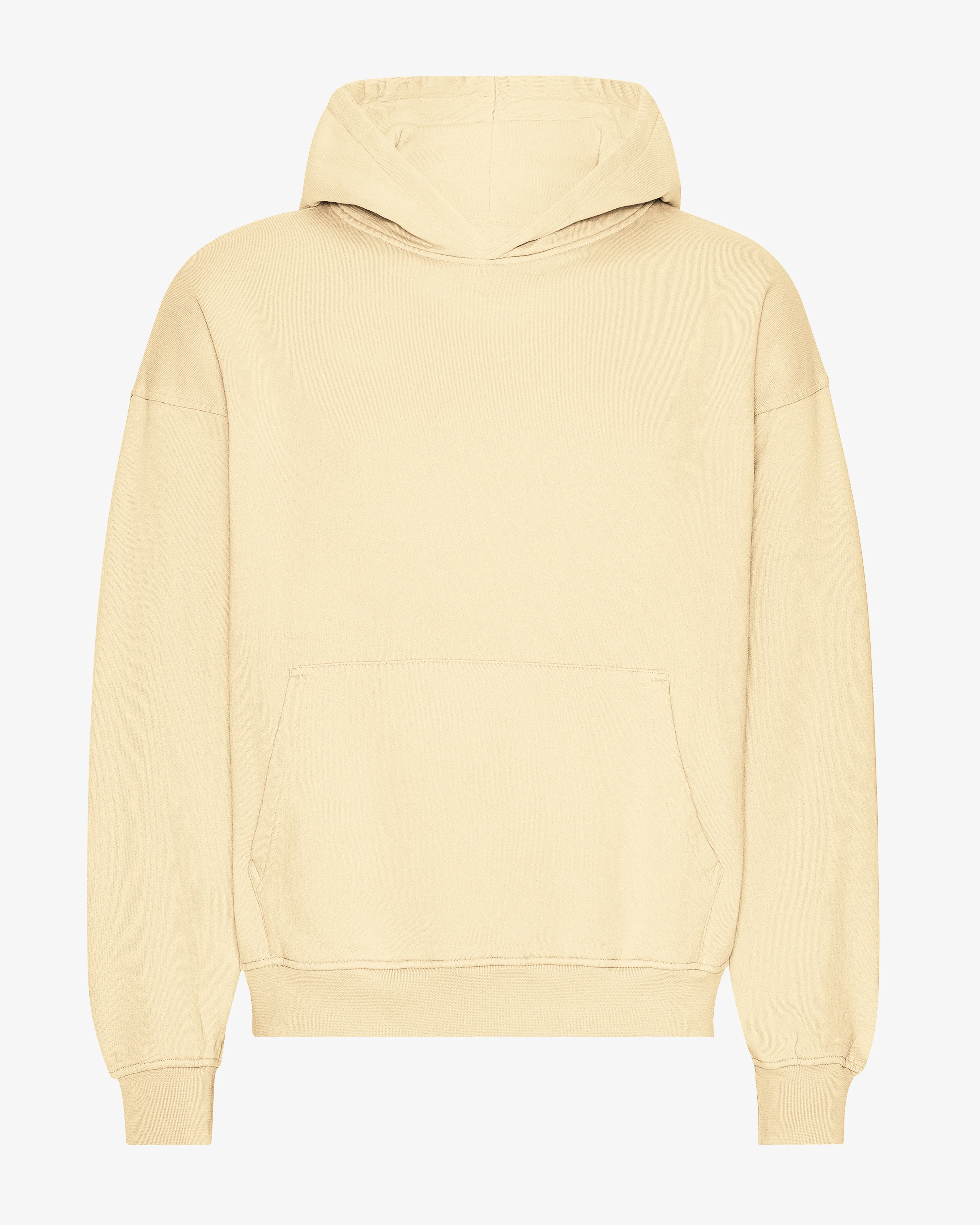 Organic Oversized Hood - Soft Yellow