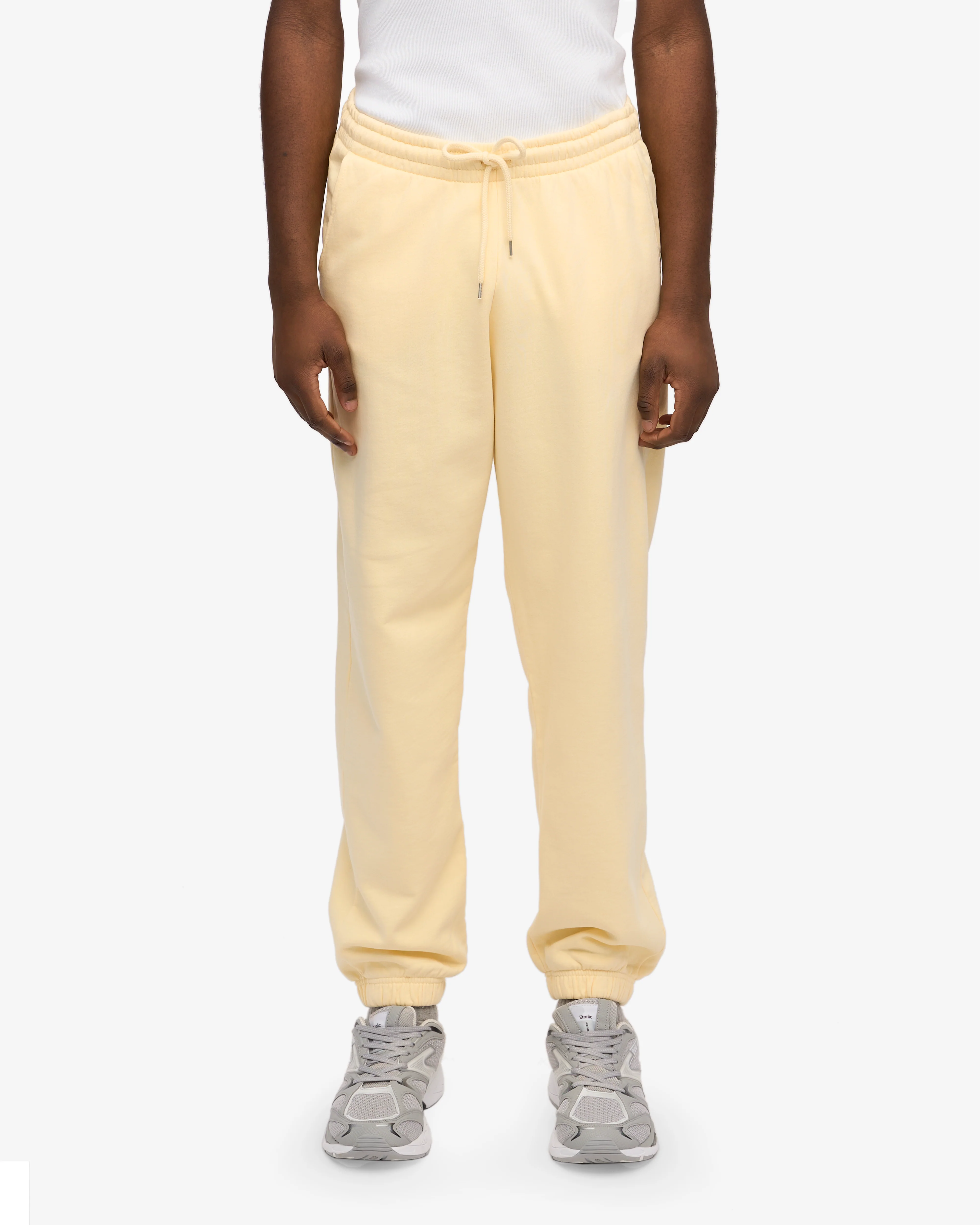 Organic Sweatpants - Soft Yellow