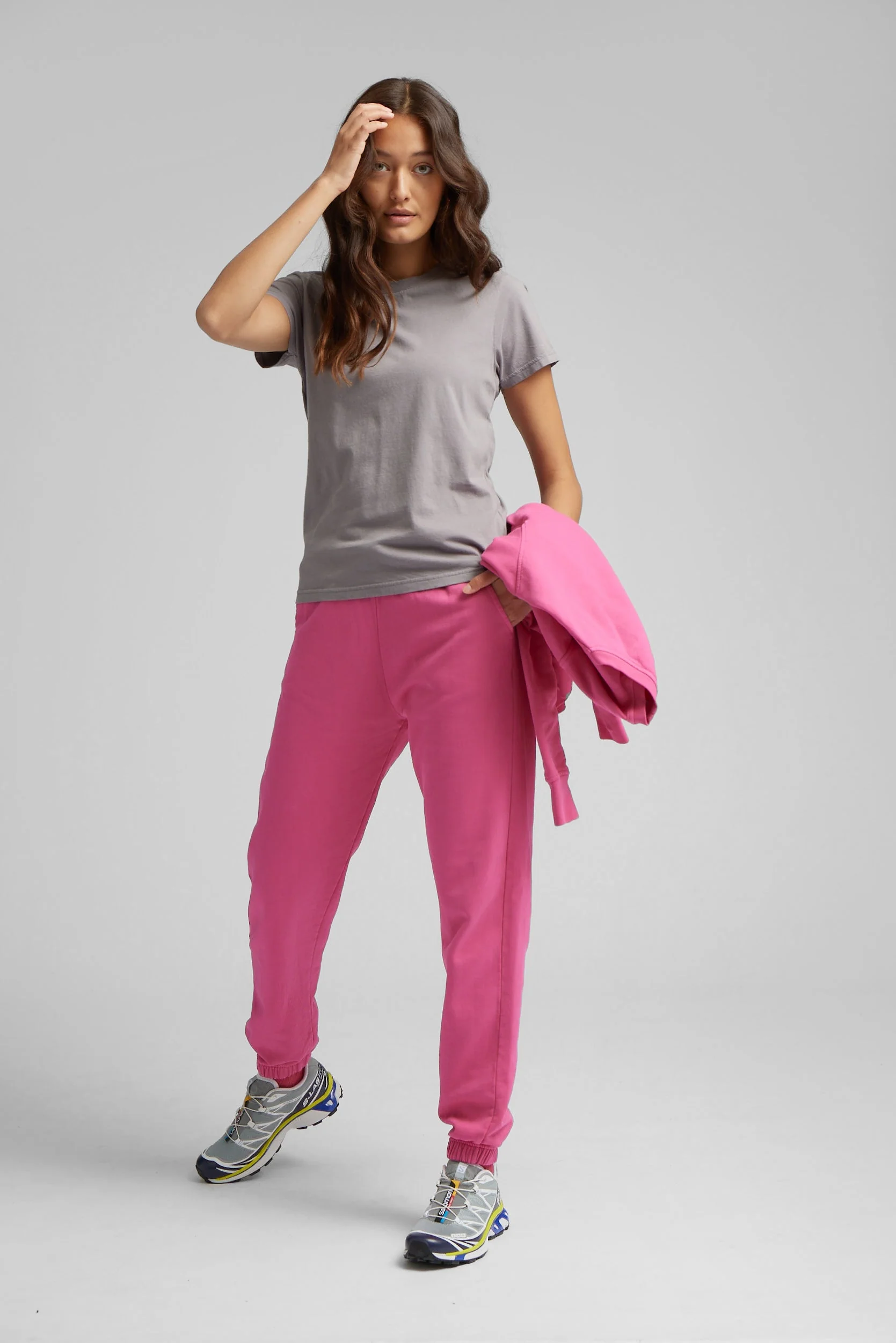 Organic Sweatpants - Sapphire Blue