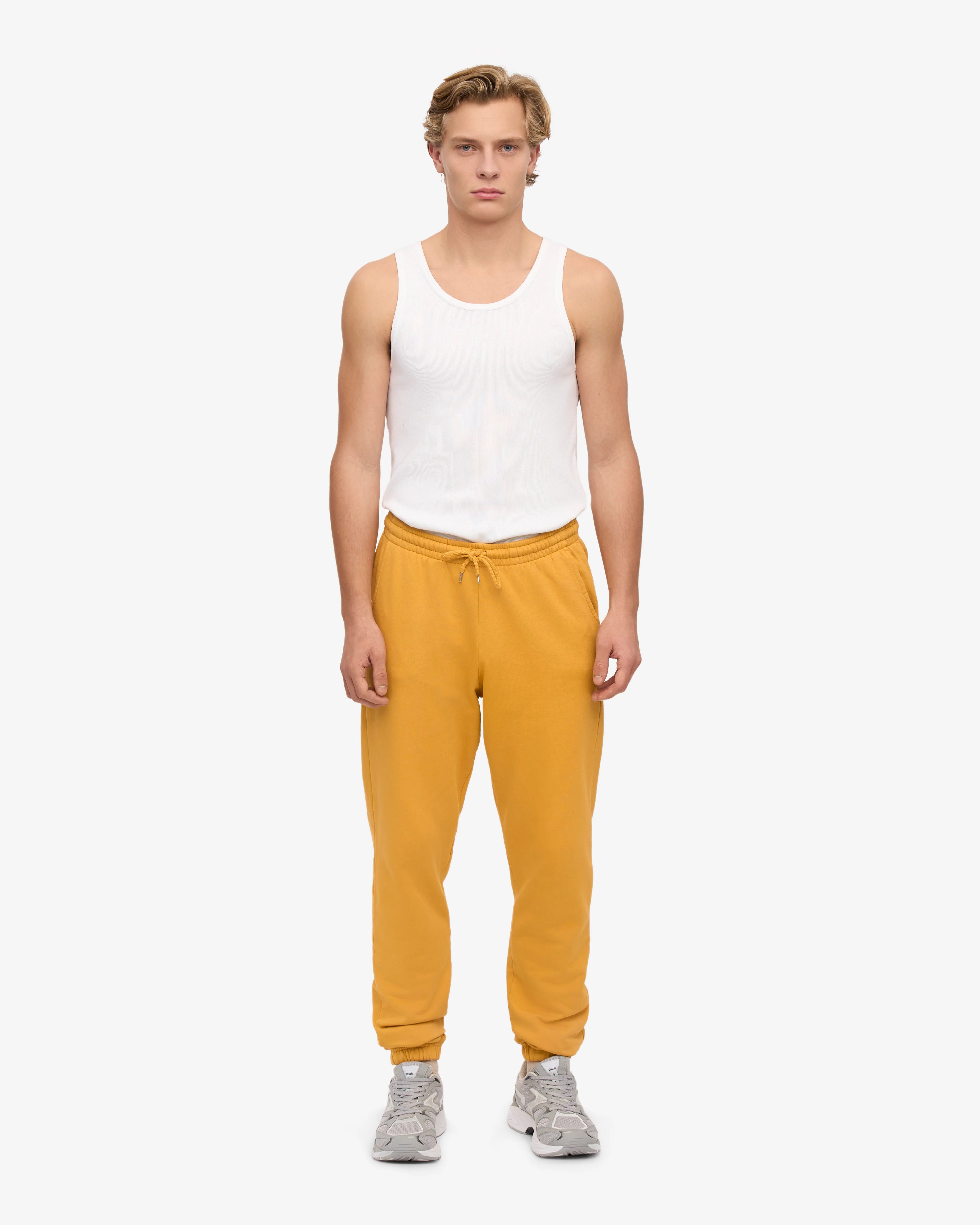 Organic Sweatpants - Burned Yellow