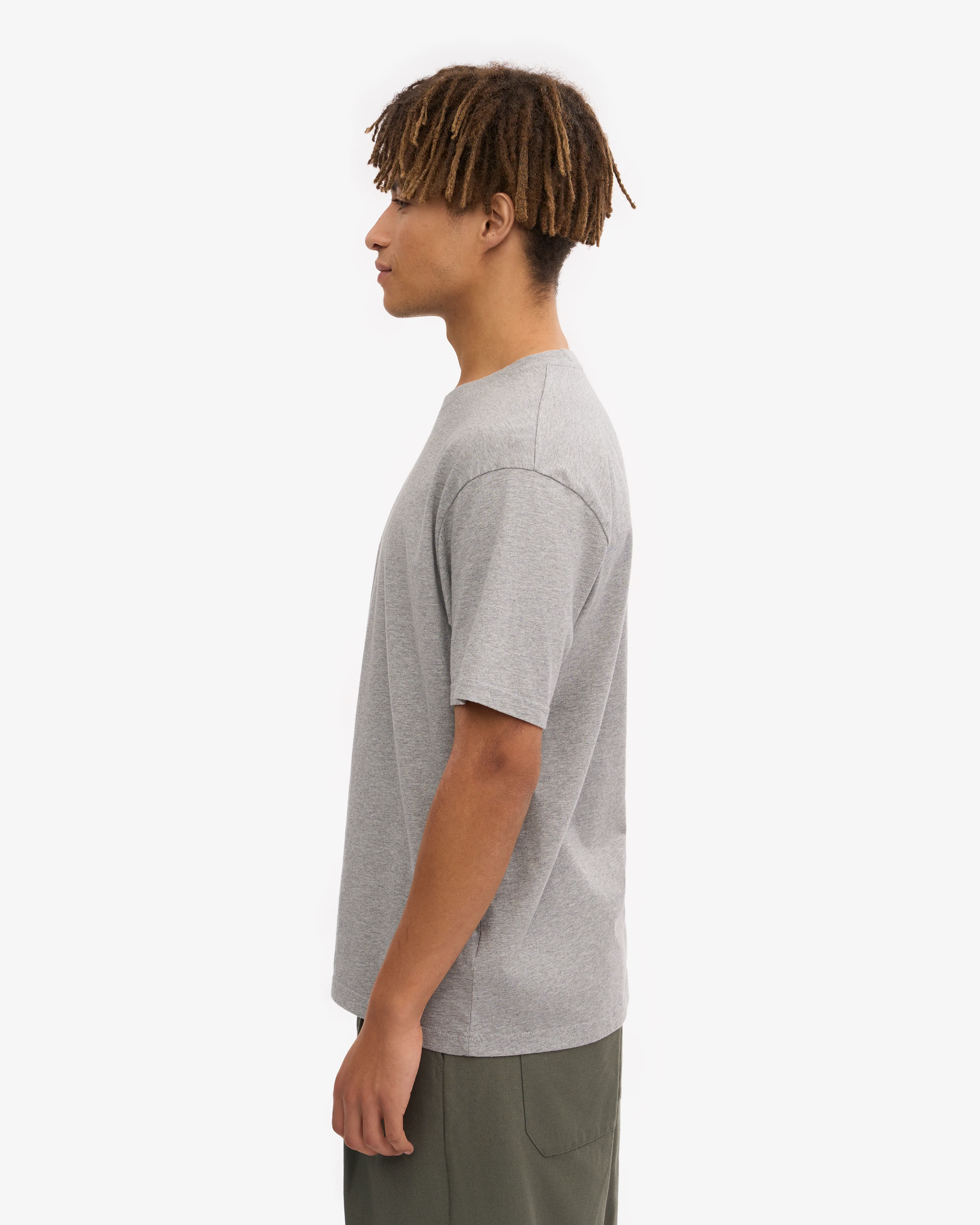 Classic Organic Tee - Heather Grey