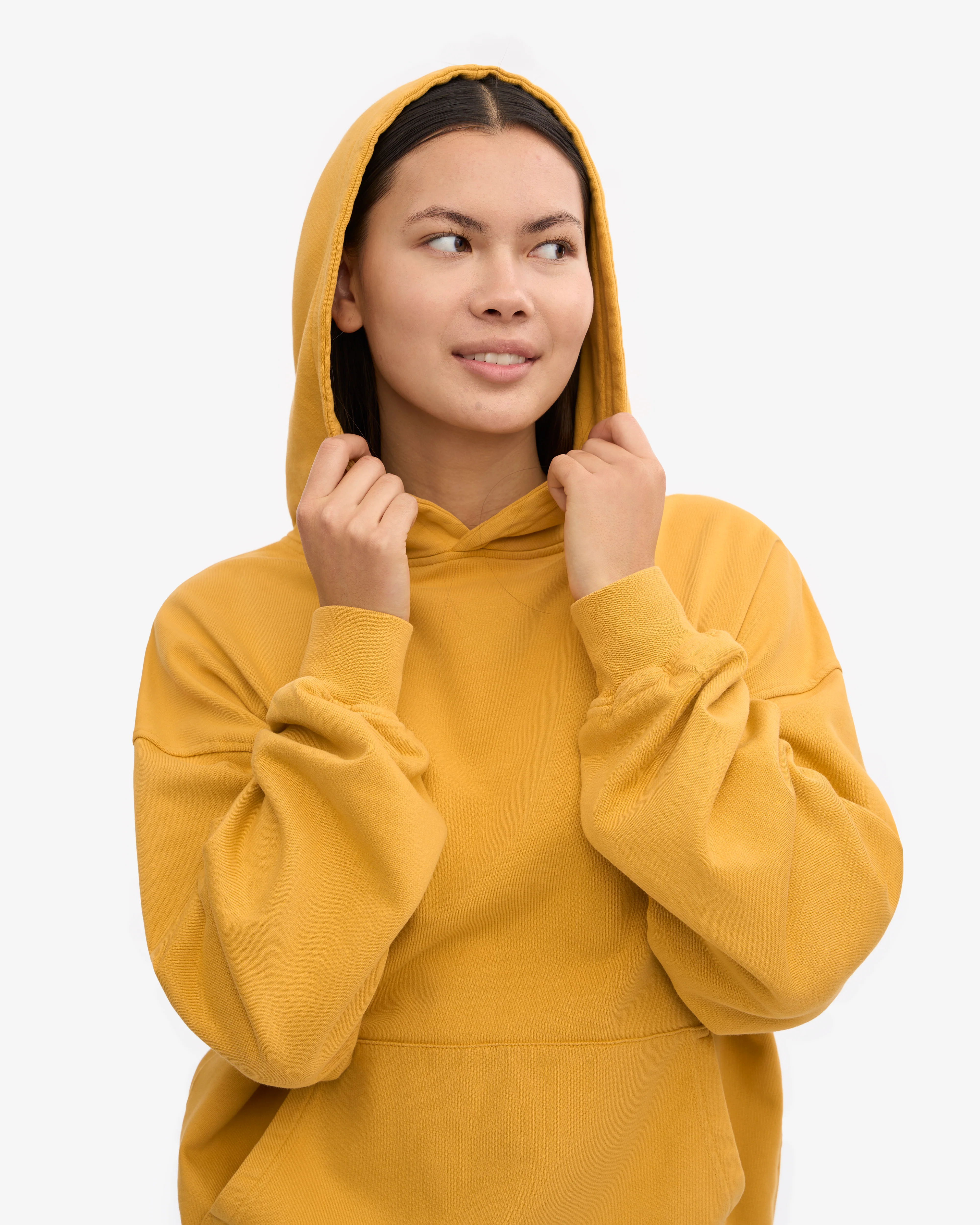 Organic Oversized Hood - Burned Yellow