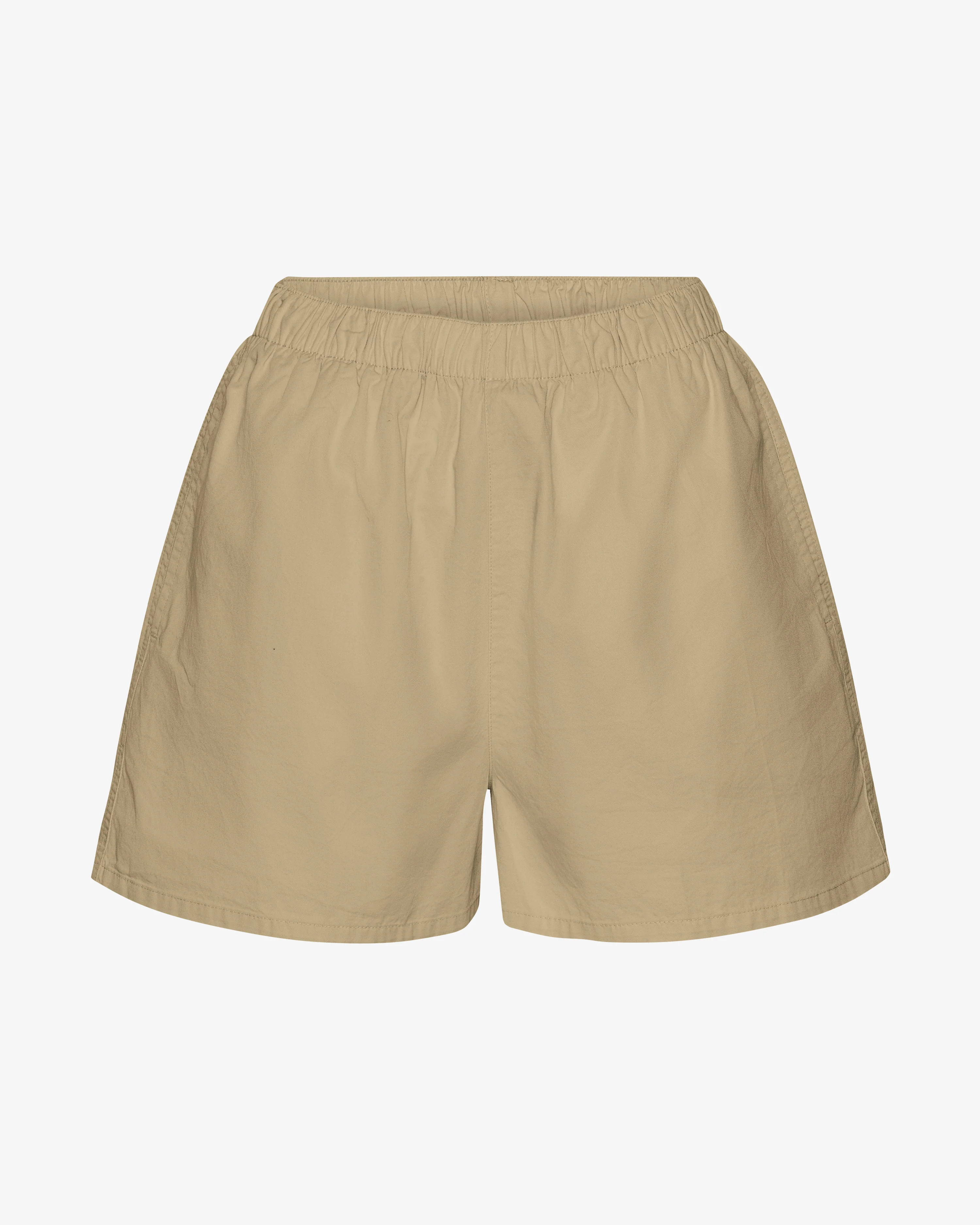 Women Organic Twill Shorts - Desert Khaki