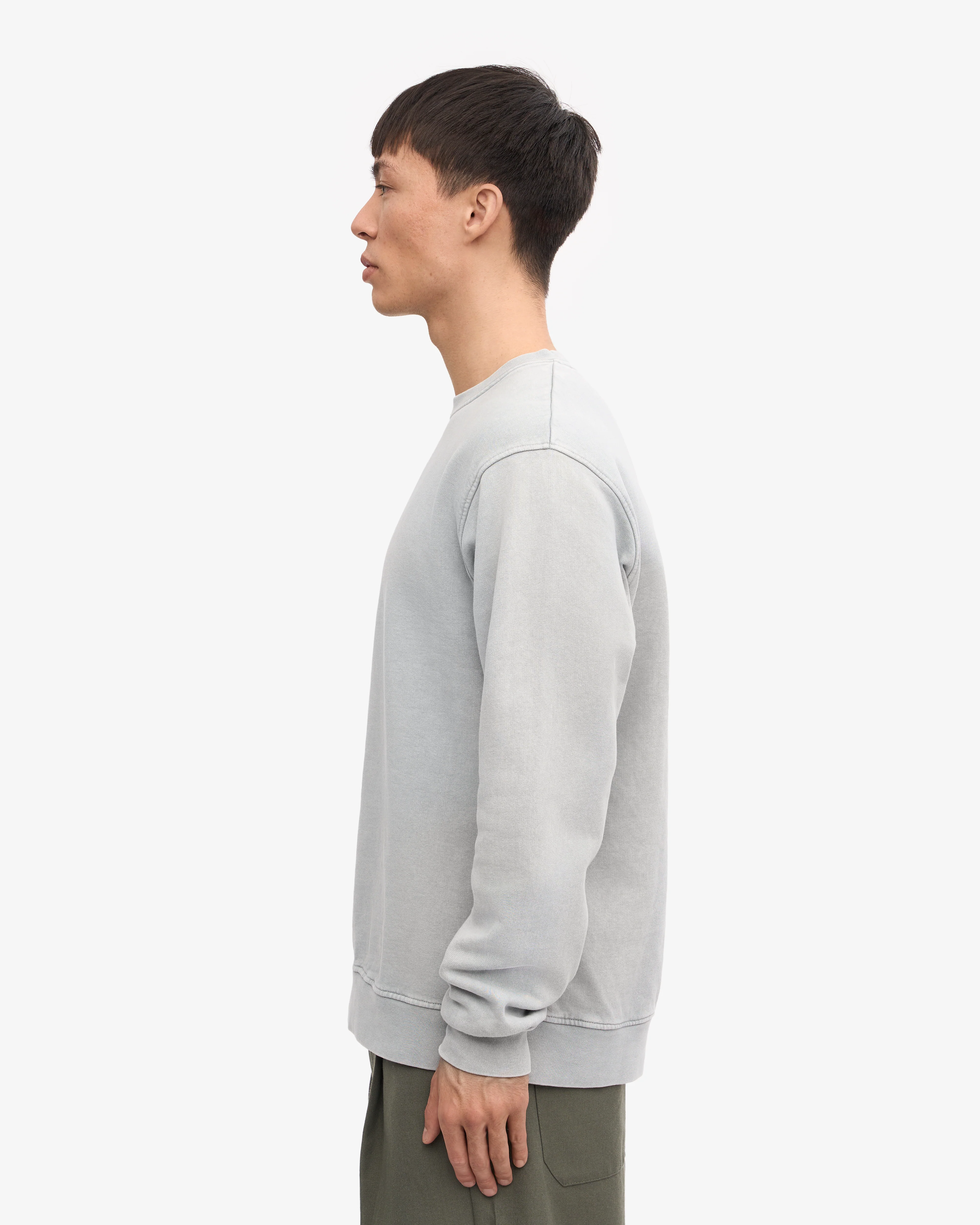 Classic Organic Crew - Faded Grey