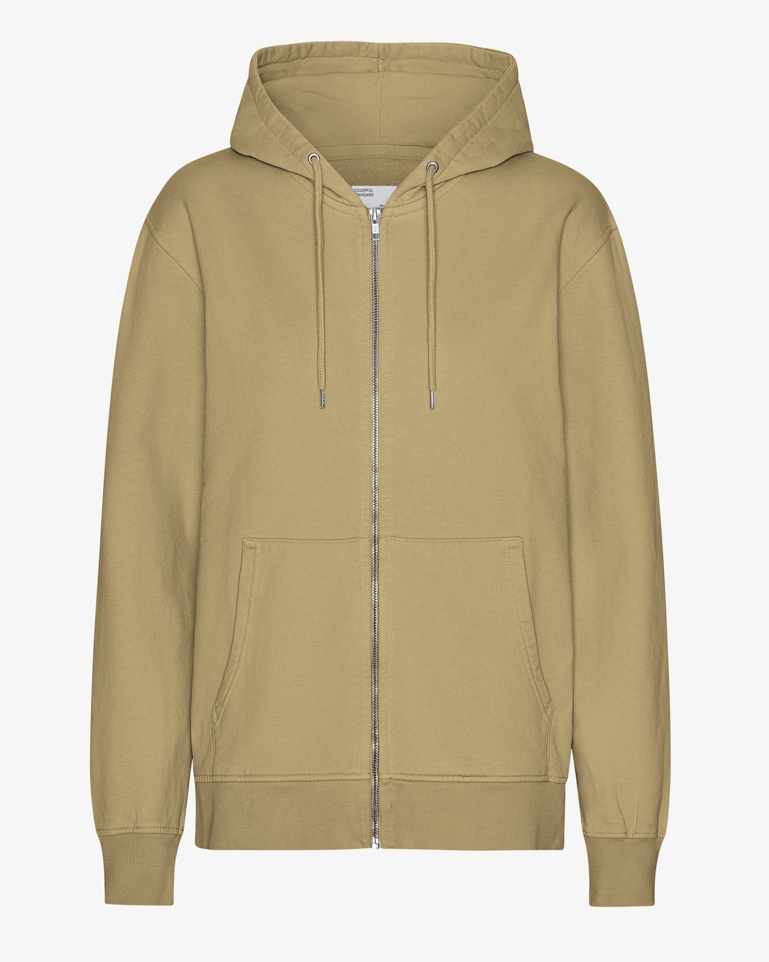 Classic Organic Zip Hood - Desert Khaki