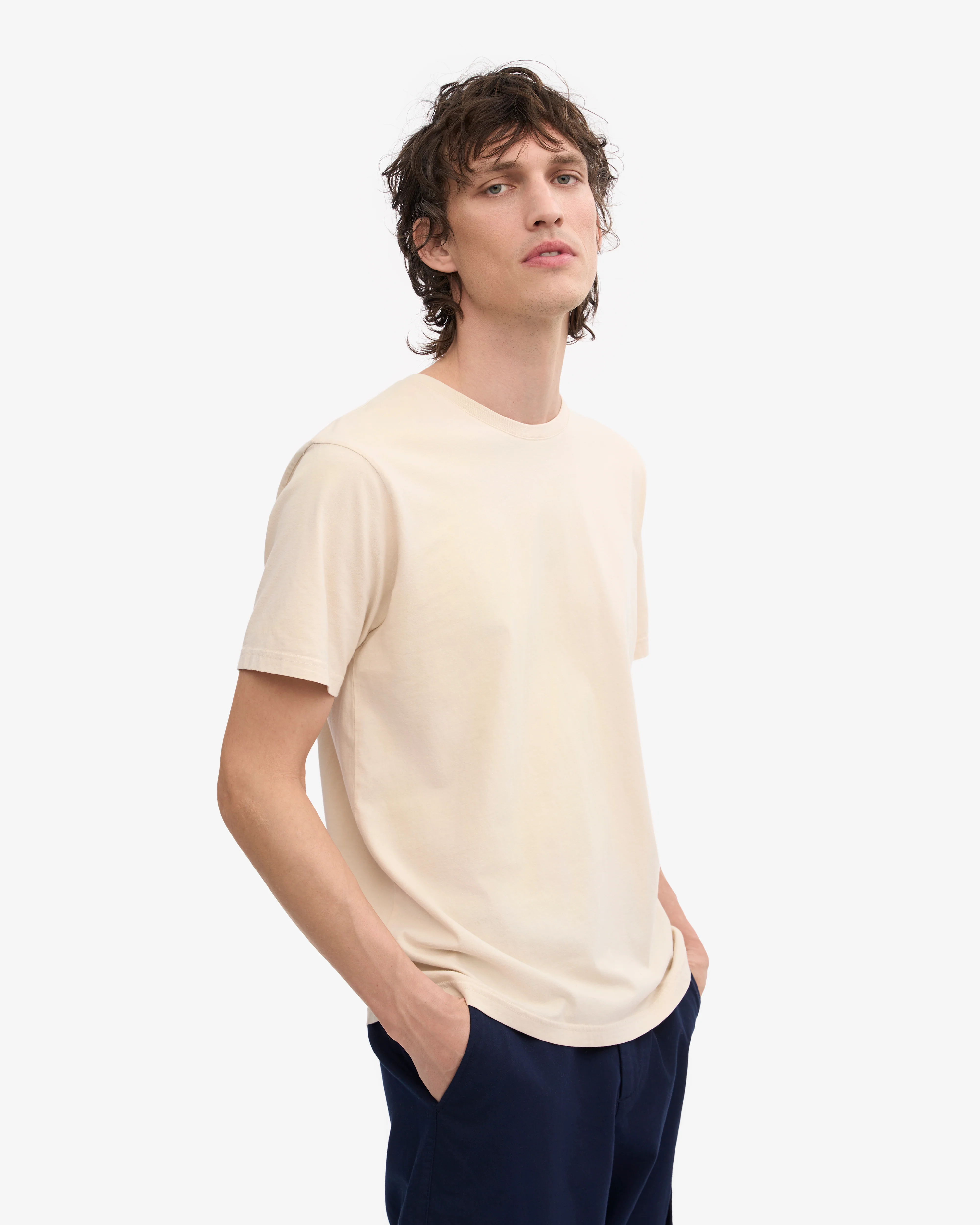Classic Organic Tee - Ivory White