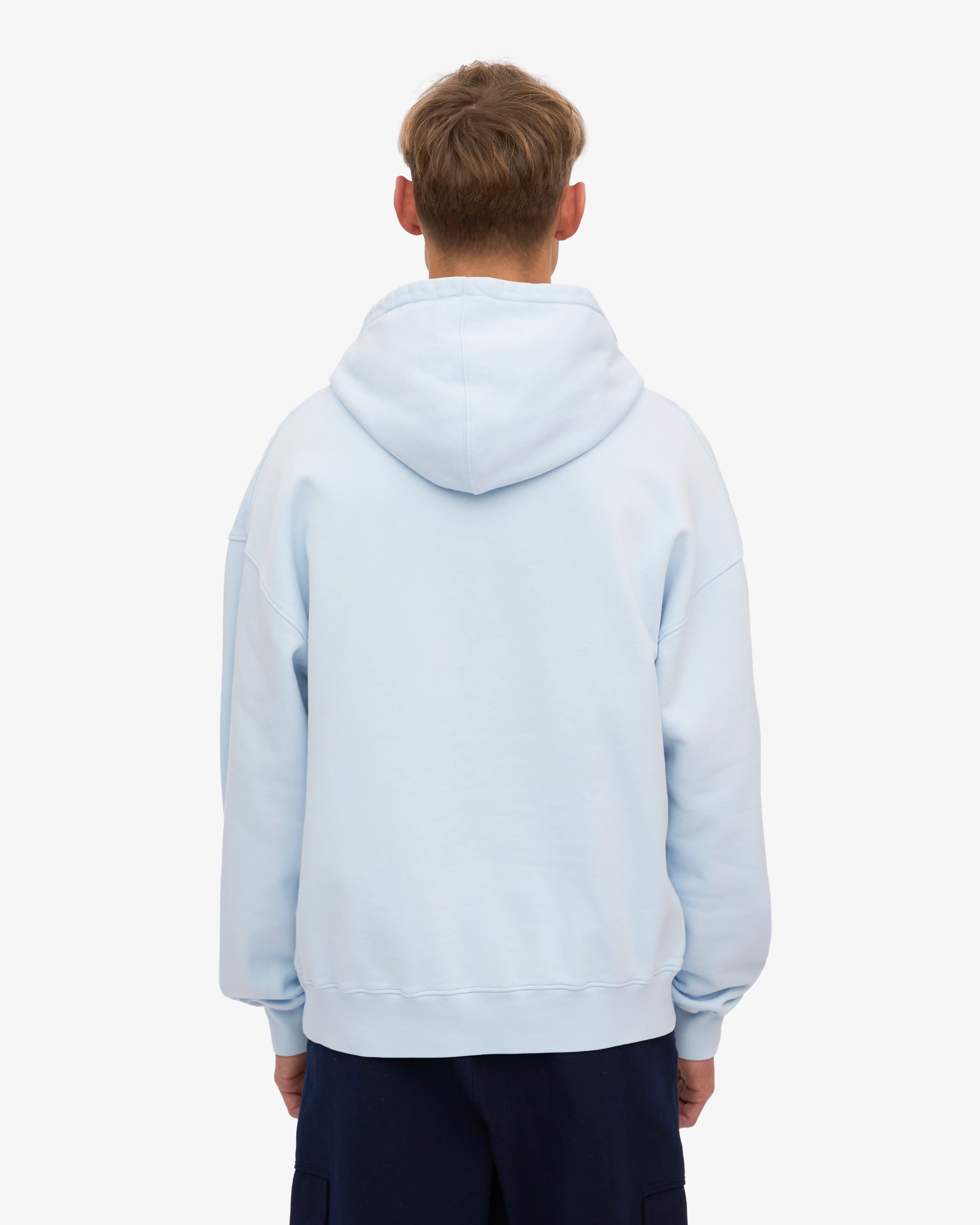 Organic Oversized Hood - Polar Blue