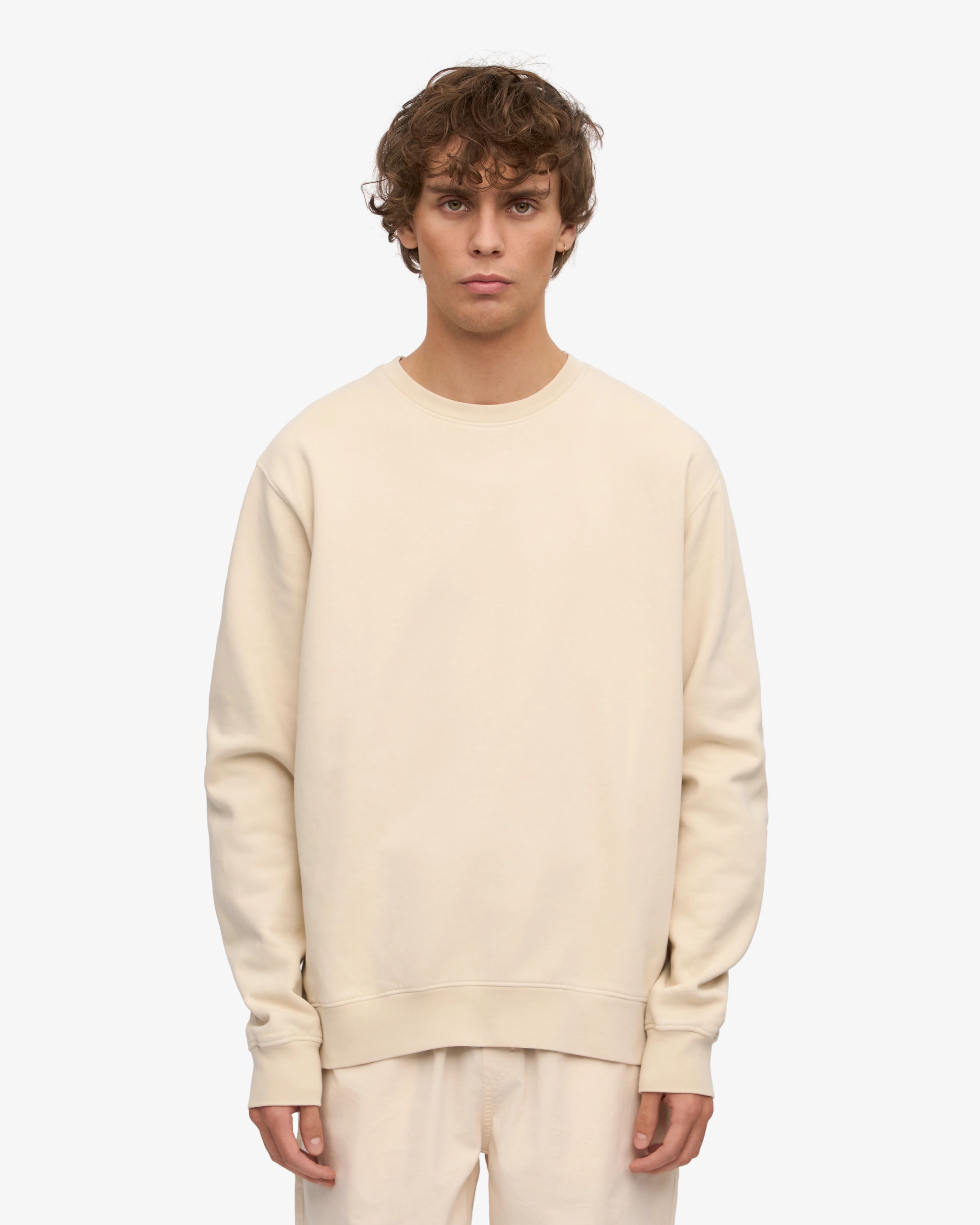 Classic Organic Crew - Ivory White