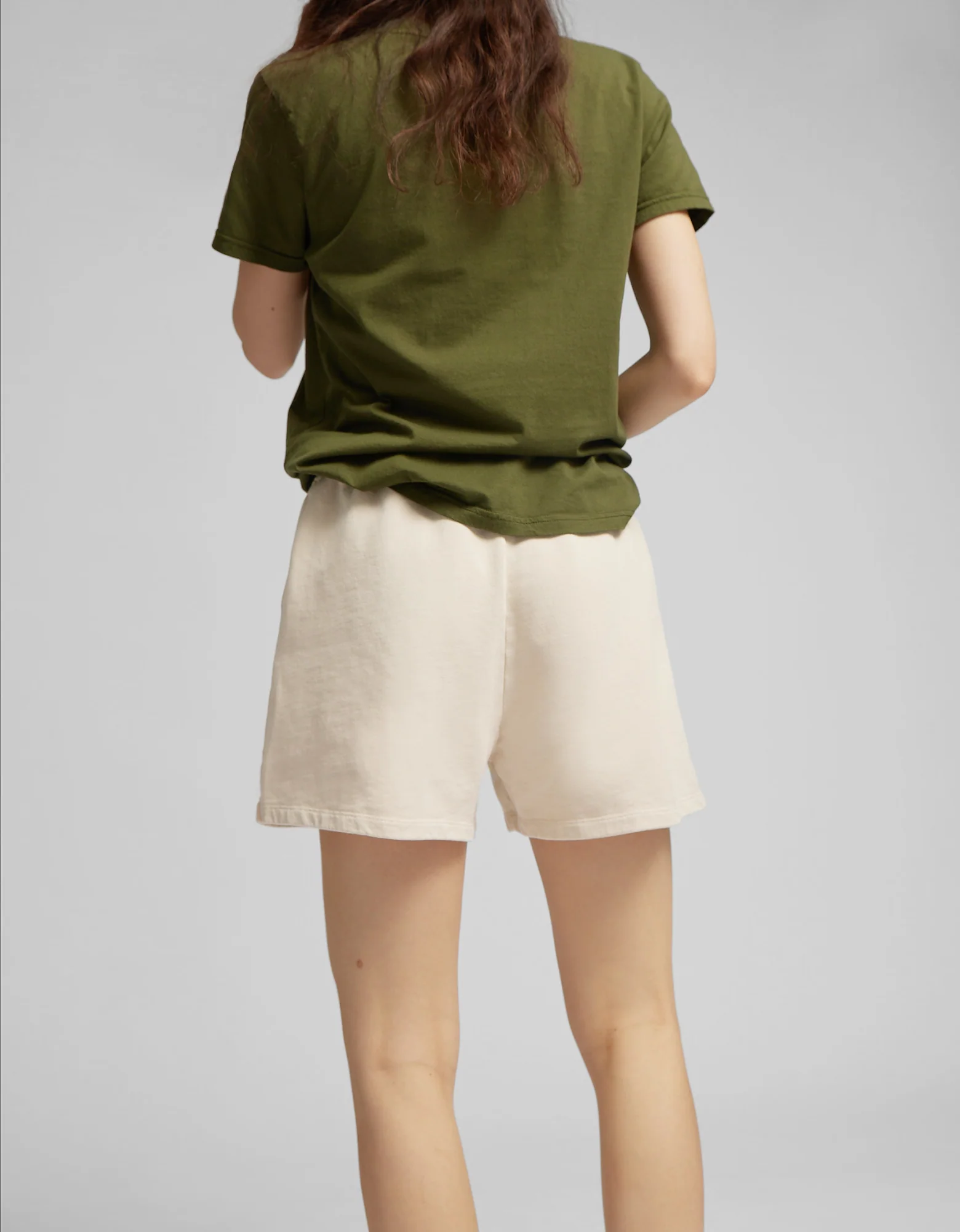 Women Organic Sweatshorts - Pearly Purple