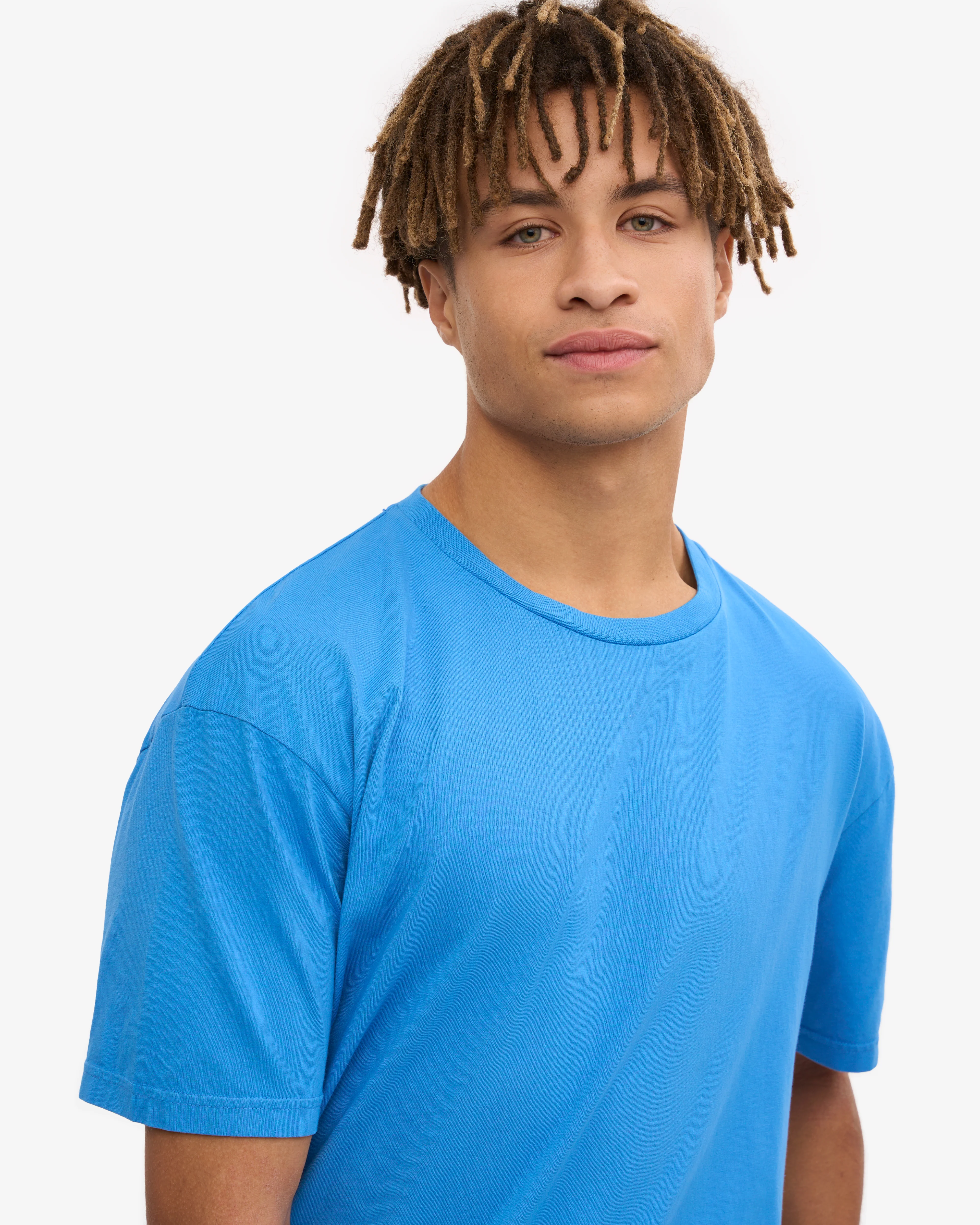 Classic Organic Tee - Pacific Blue