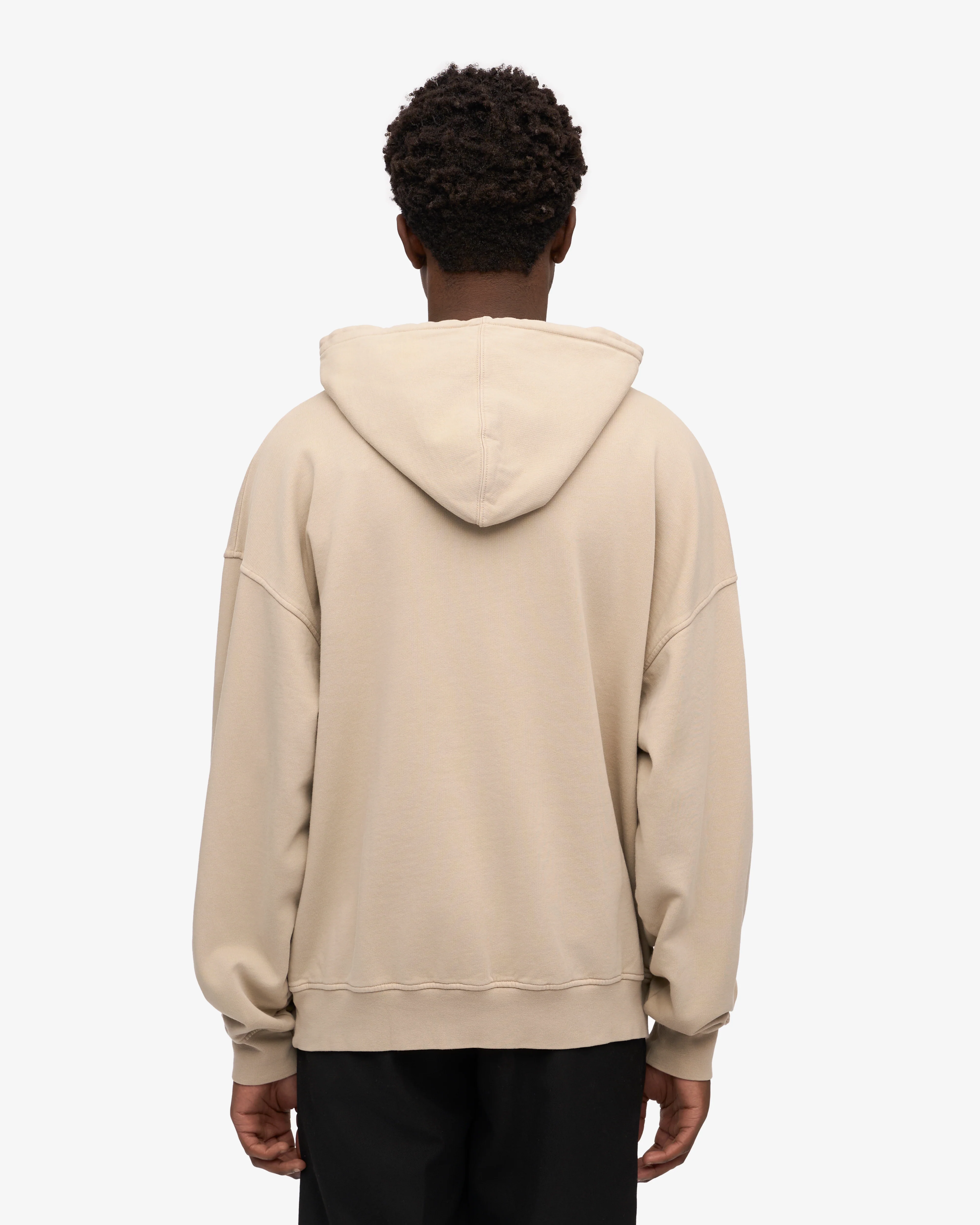 Organic Oversized Hood - Oyster Grey