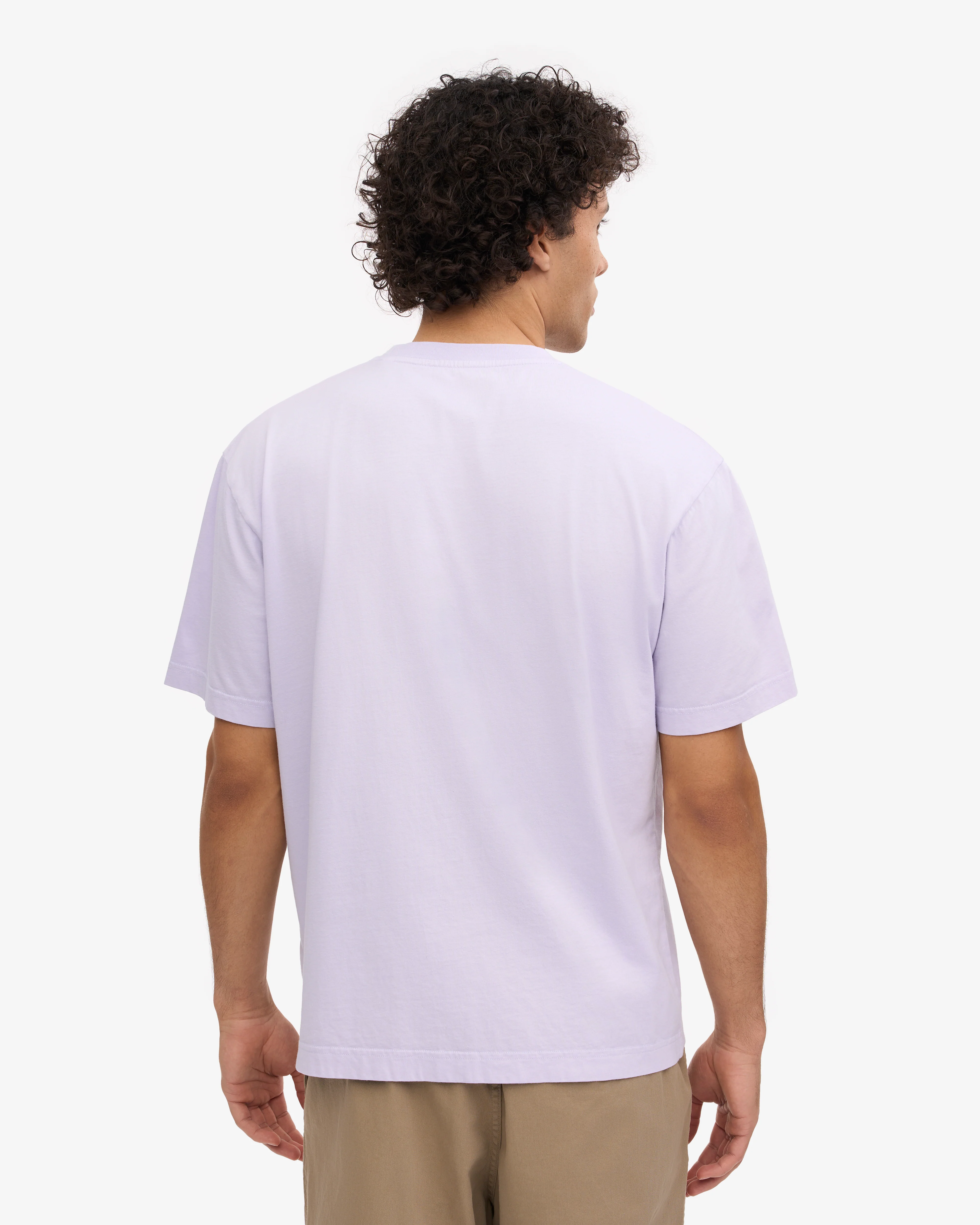 Oversized Organic T-Shirt - Soft Lavender