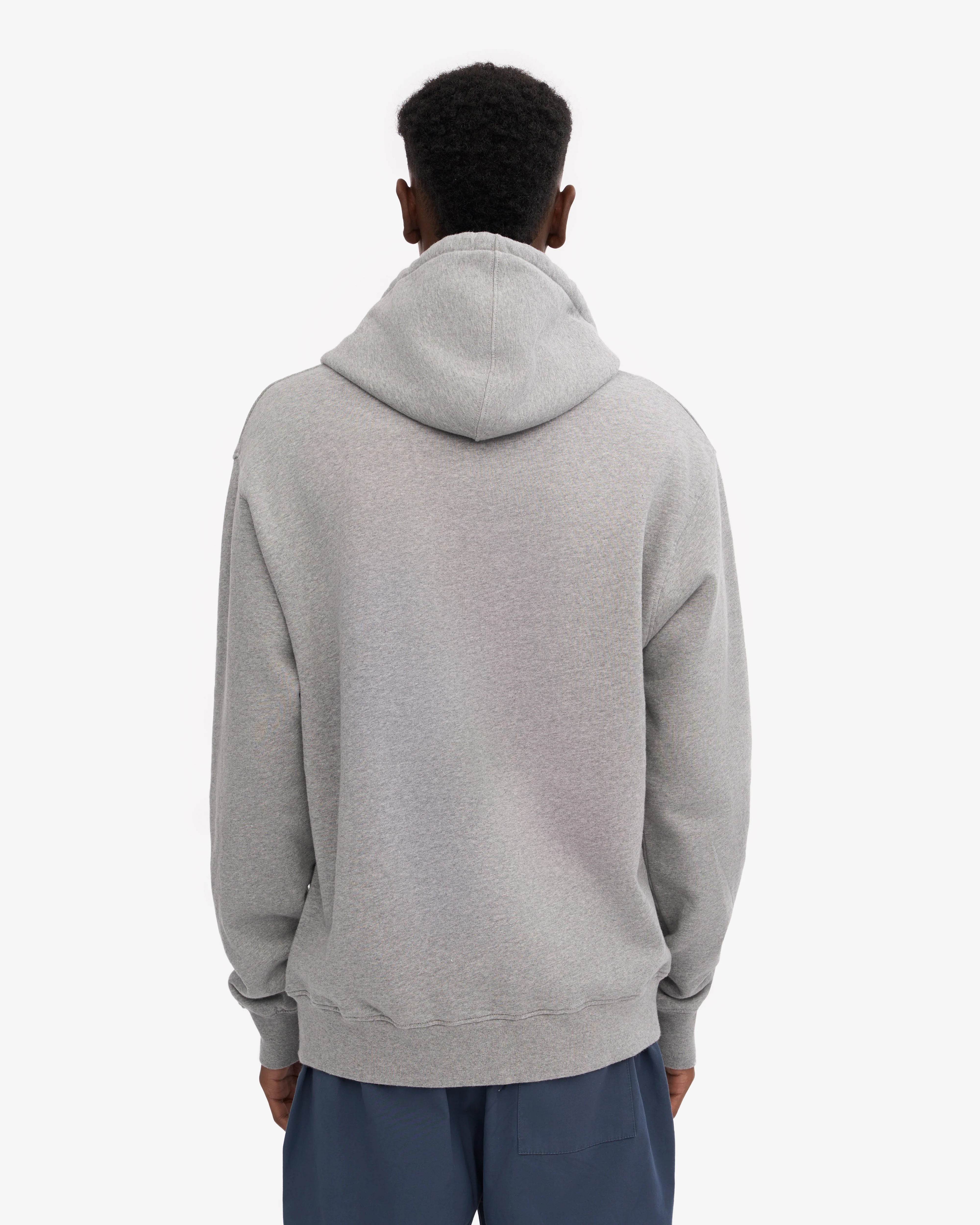 Classic Organic Hood - Heather Grey