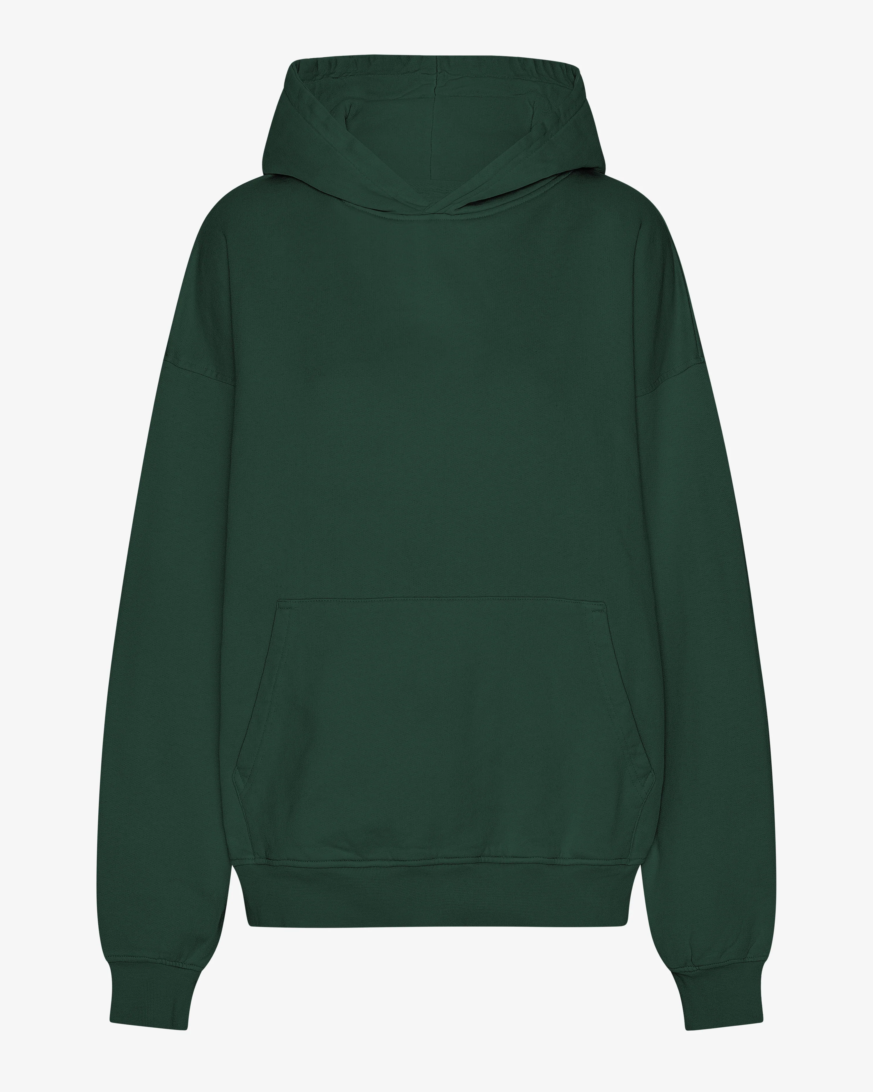 Organic Oversized Hood - Emerald Green