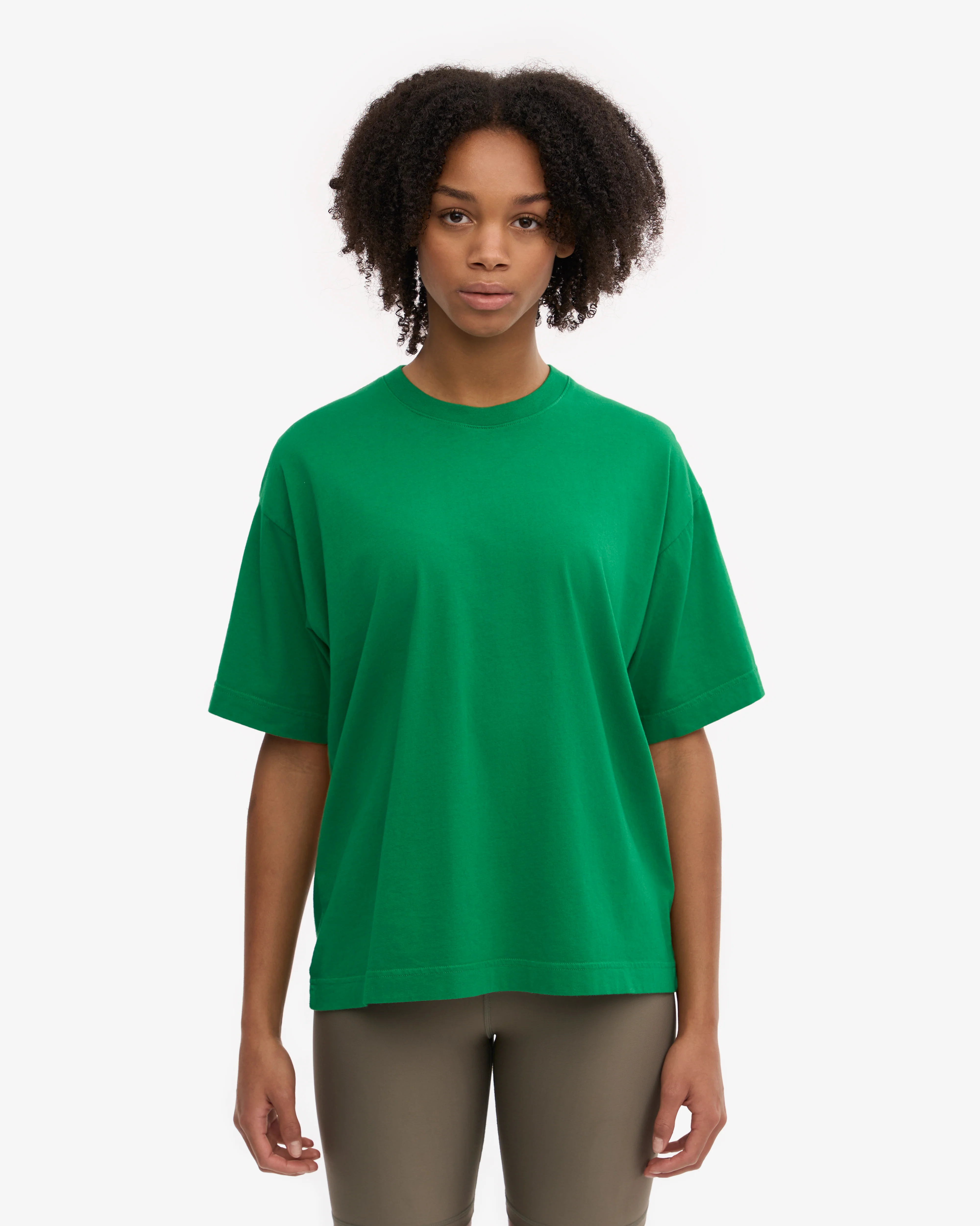 Oversized Organic T-Shirt - Kelly Green