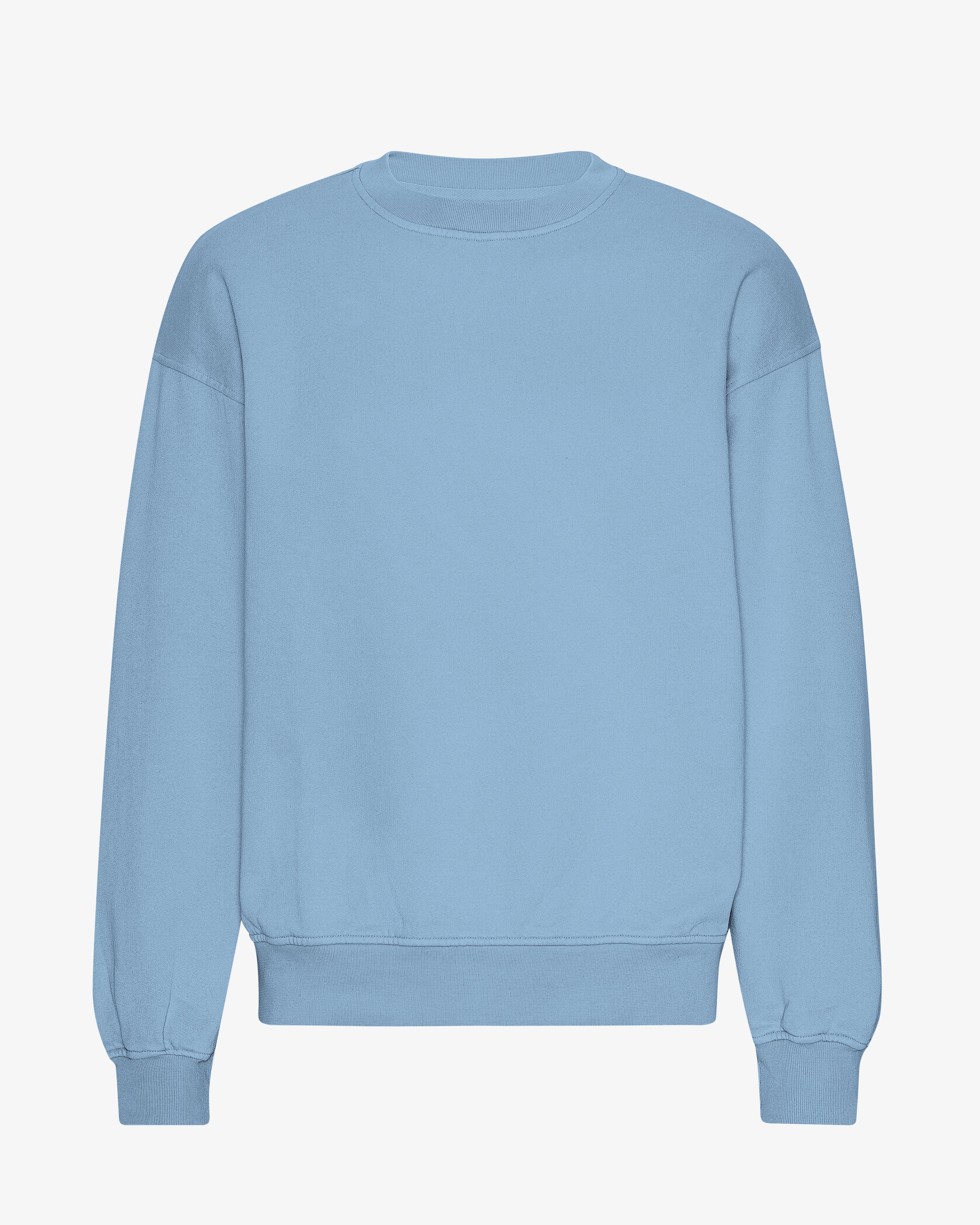 Organic Oversized Crew - Seaside Blue