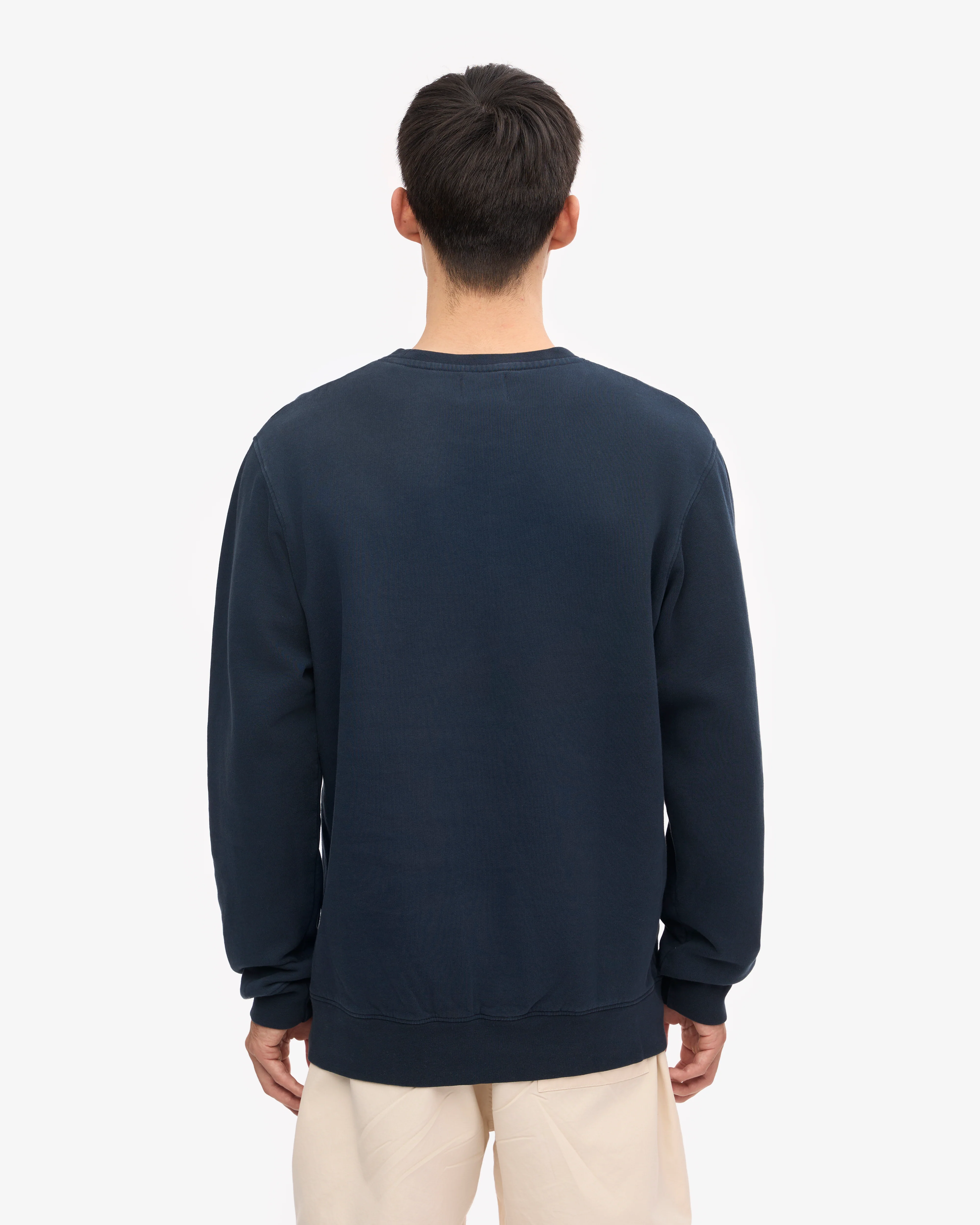 Classic Organic Crew - Navy Blue