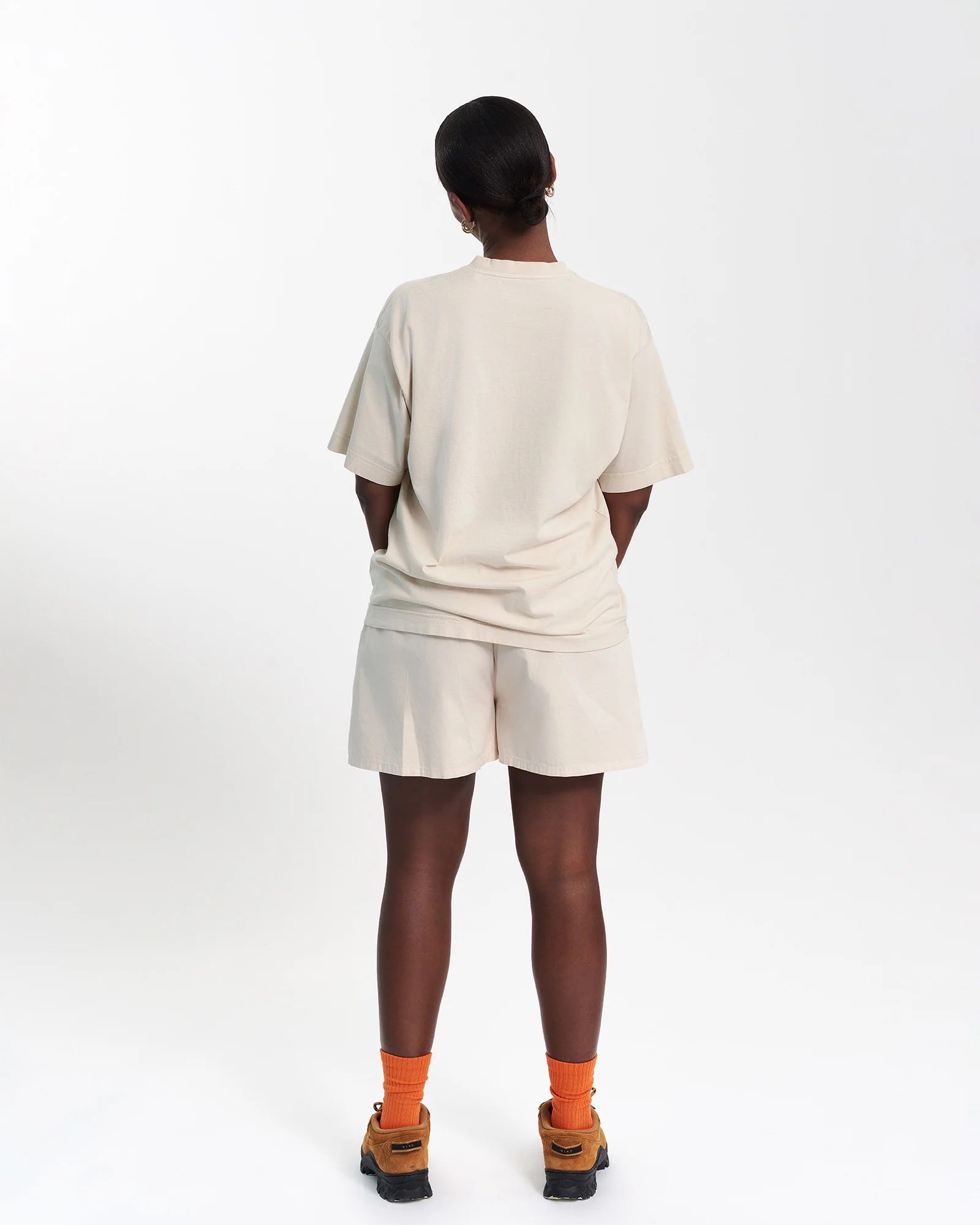 Oversized Organic T-Shirt - Limestone Grey