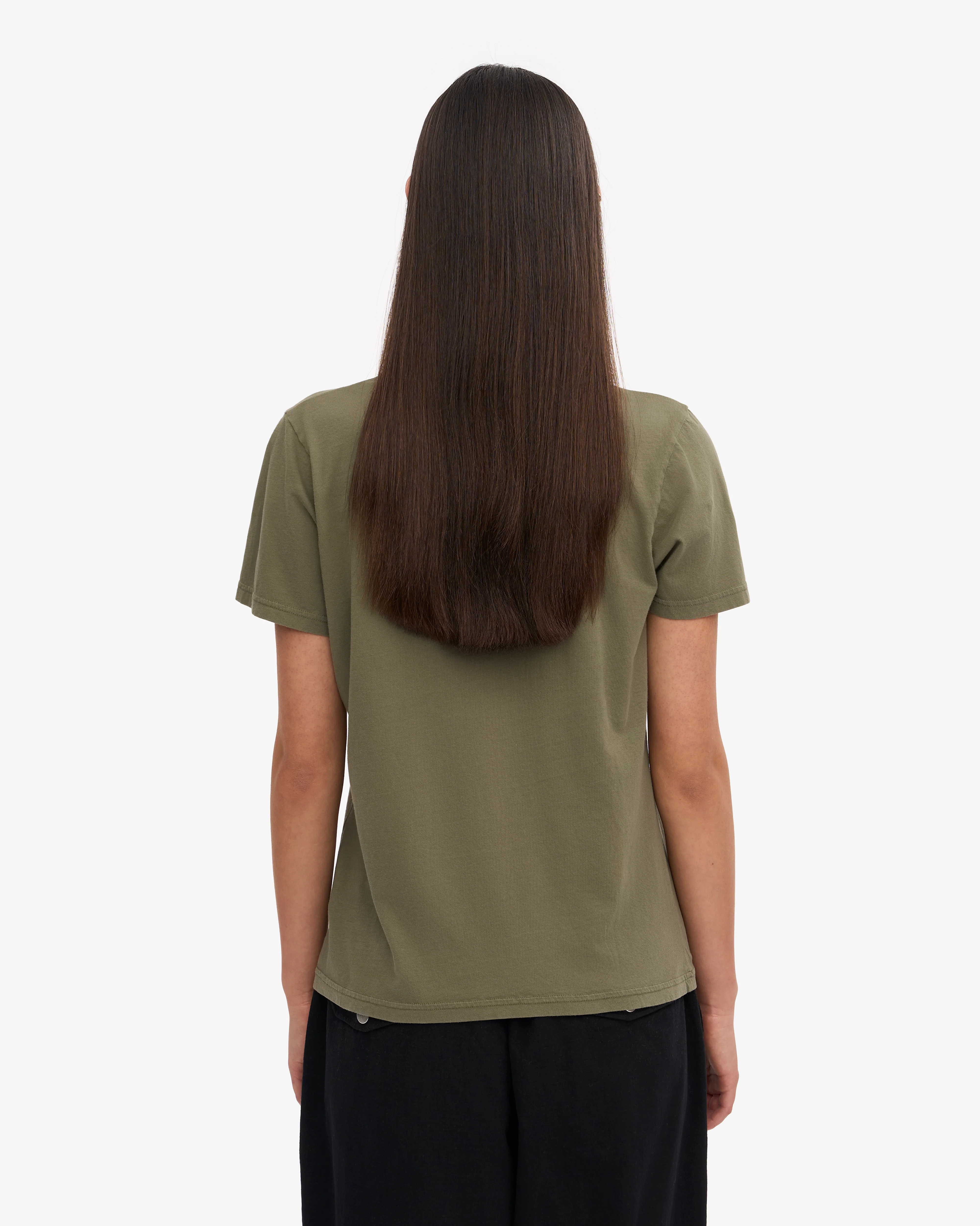 Women Light Organic Tee - Dusty Olive