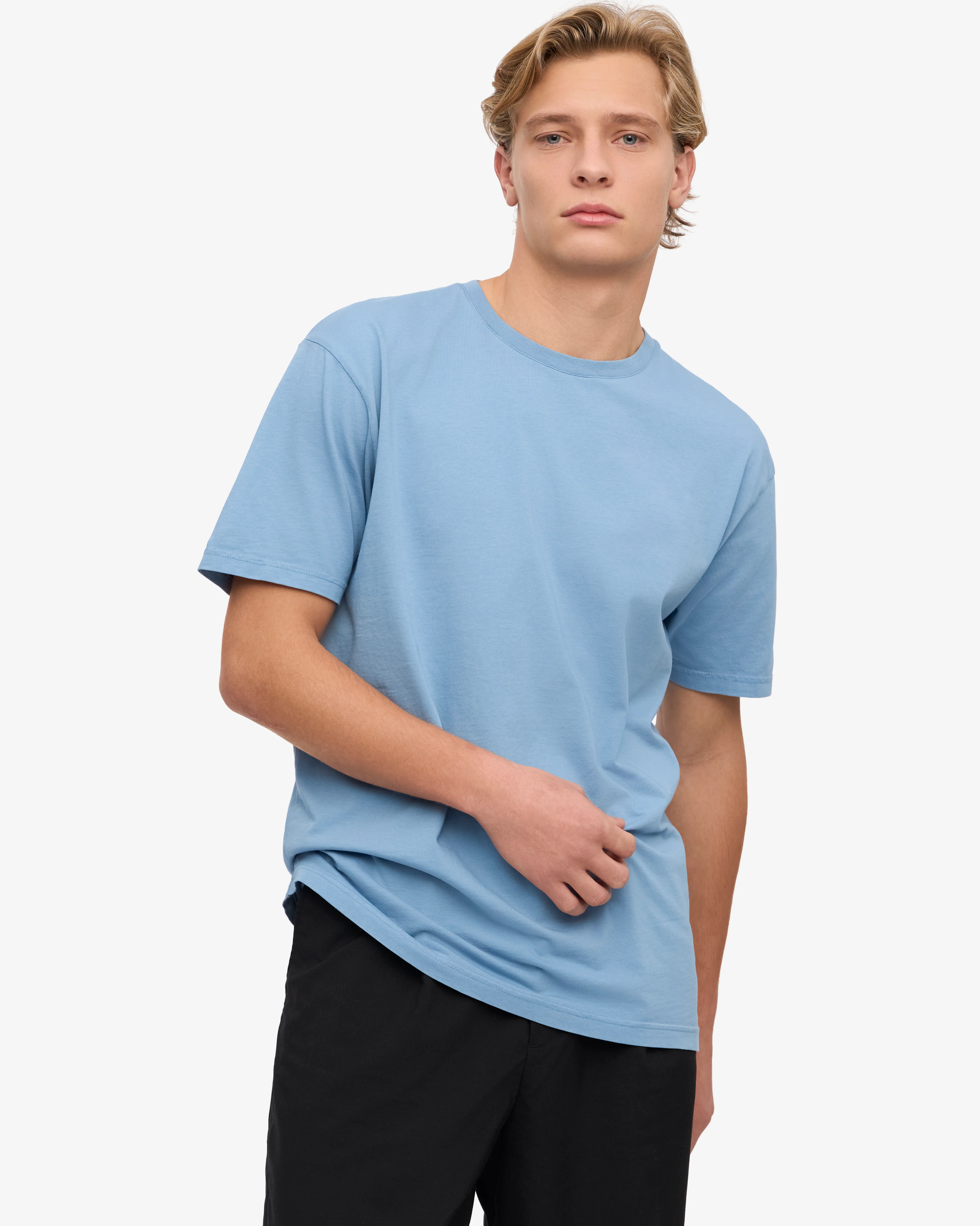 Classic Organic Tee - Seaside Blue