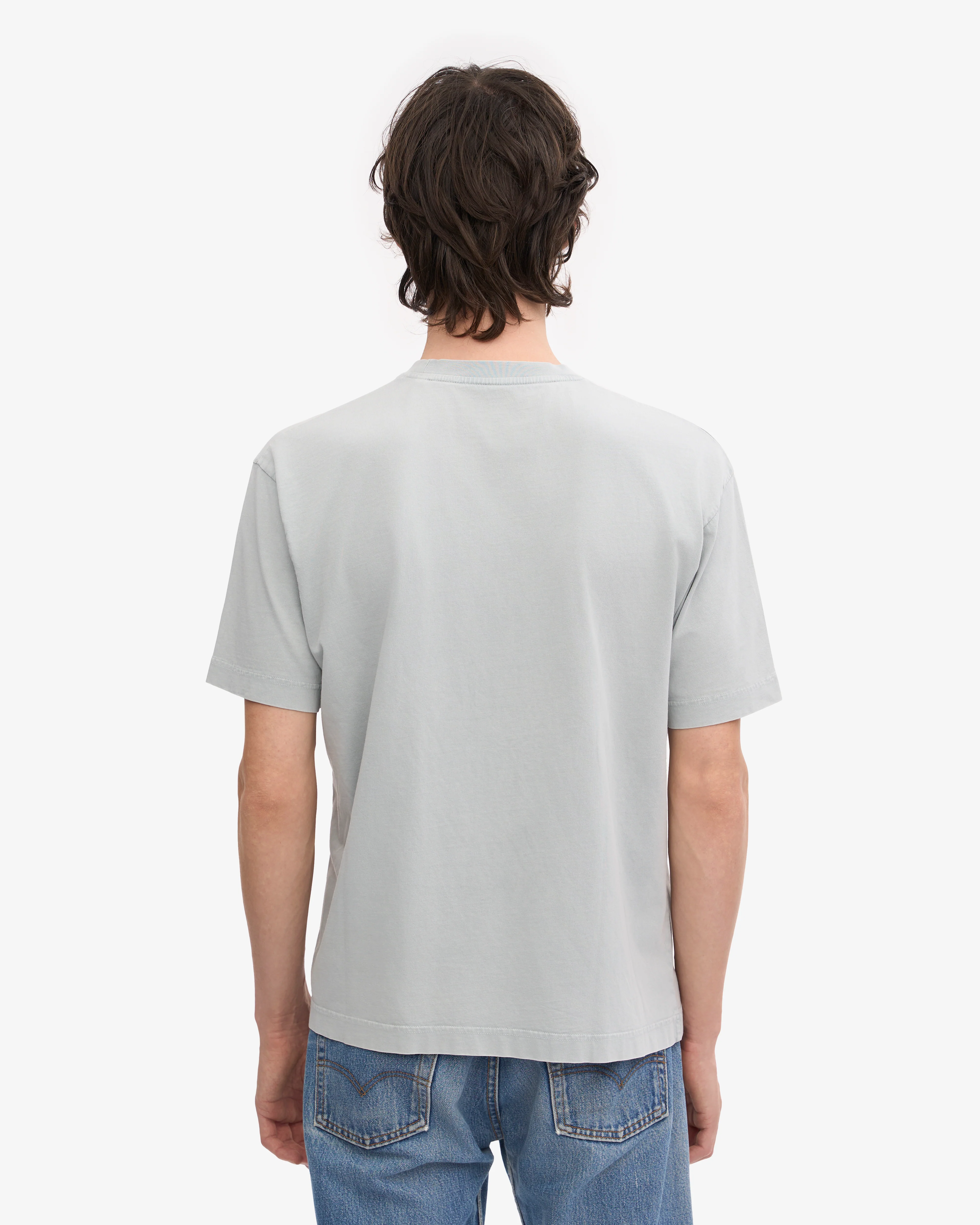 Oversized Organic T-Shirt - Faded Grey