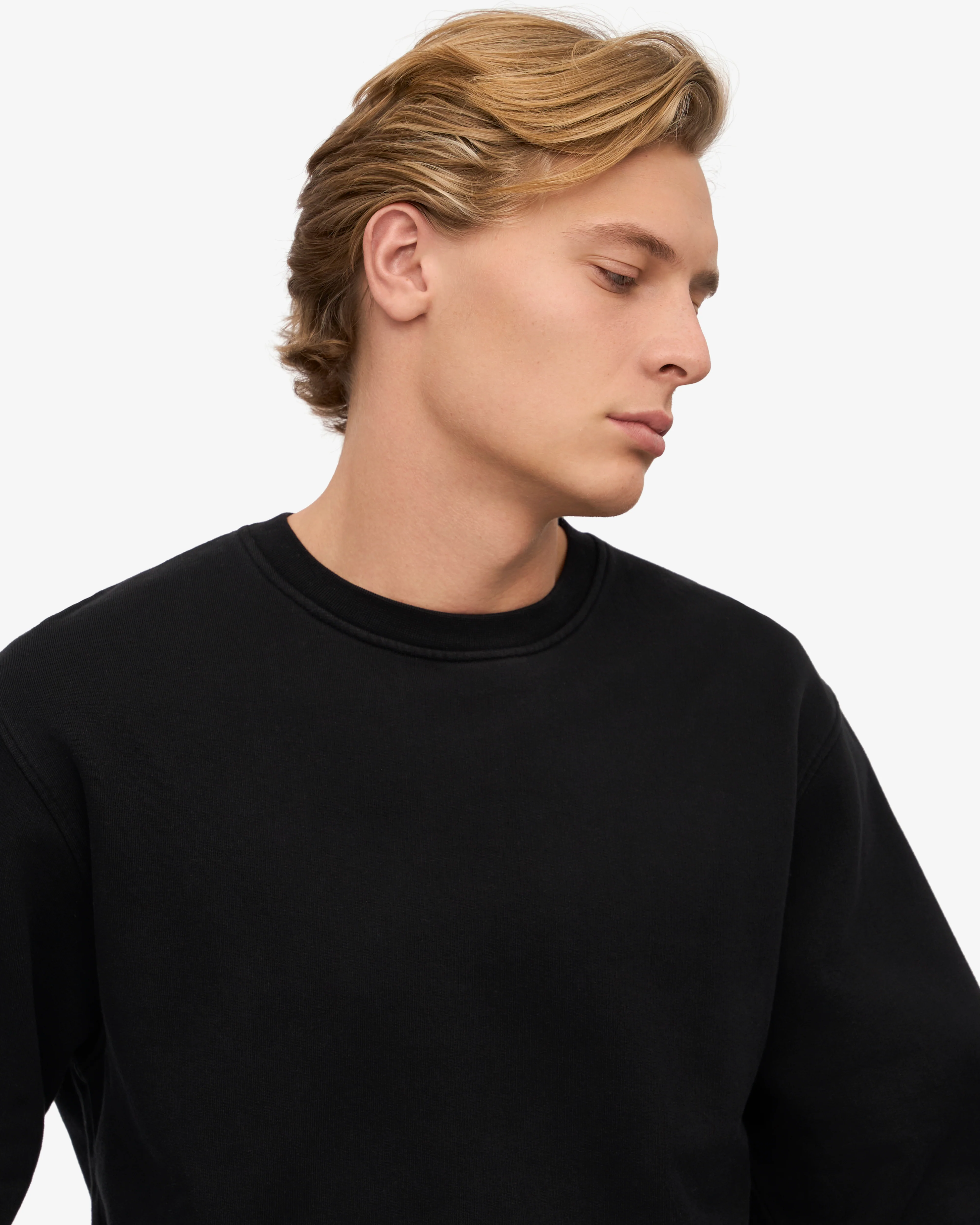 Classic Organic Crew - Deep Black