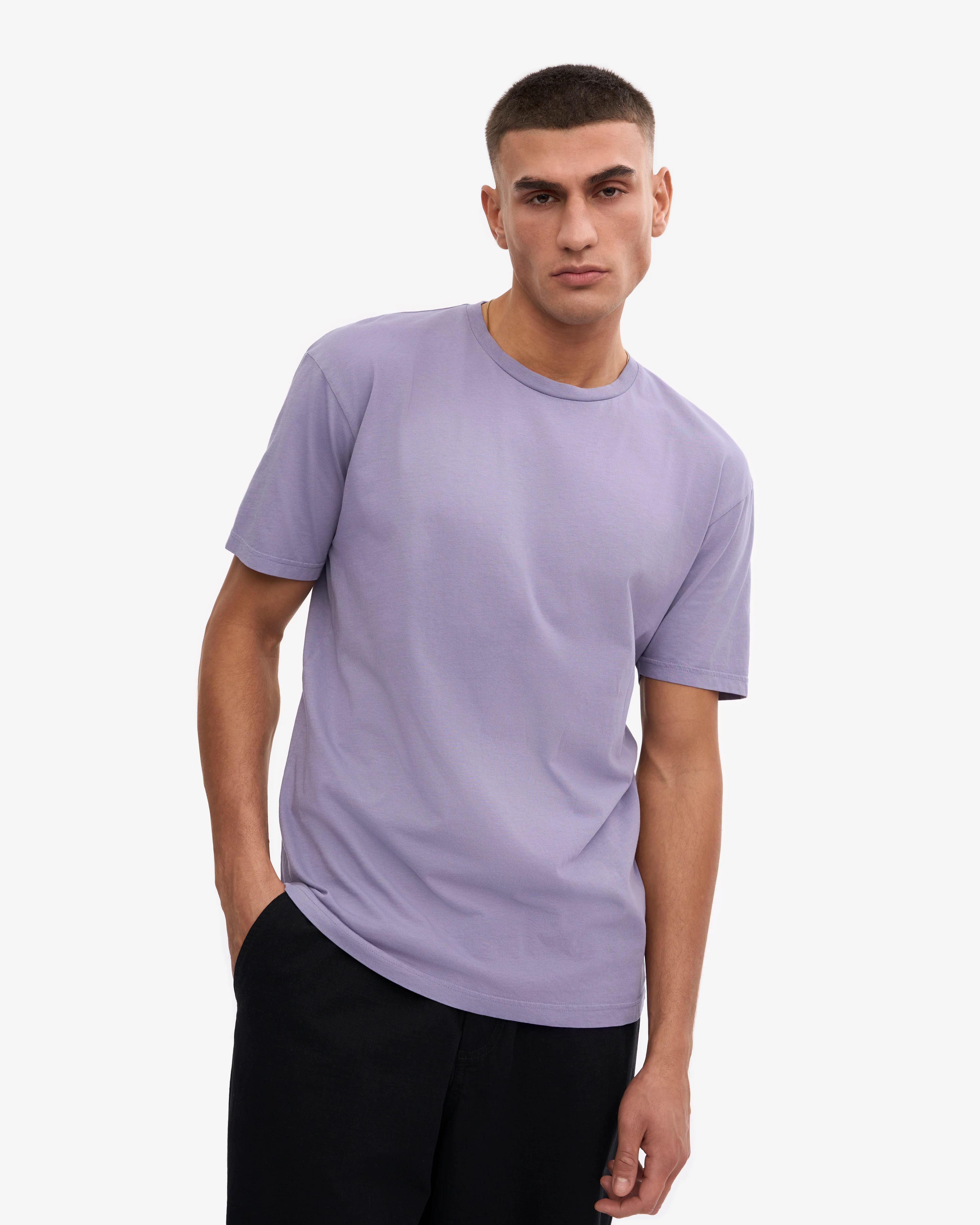 Classic Organic Tee - Purple Jade