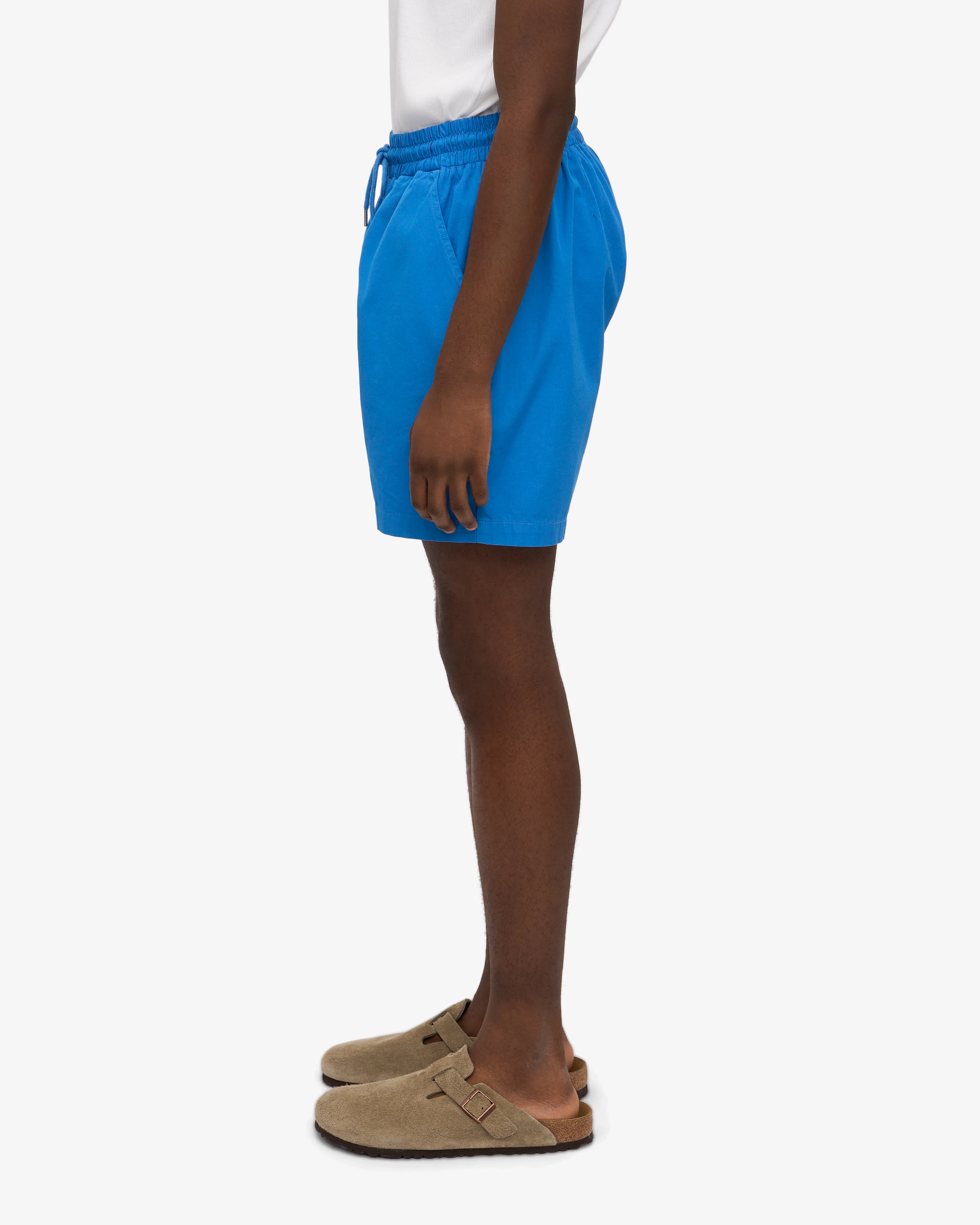 Organic Twill Shorts - Pacific Blue